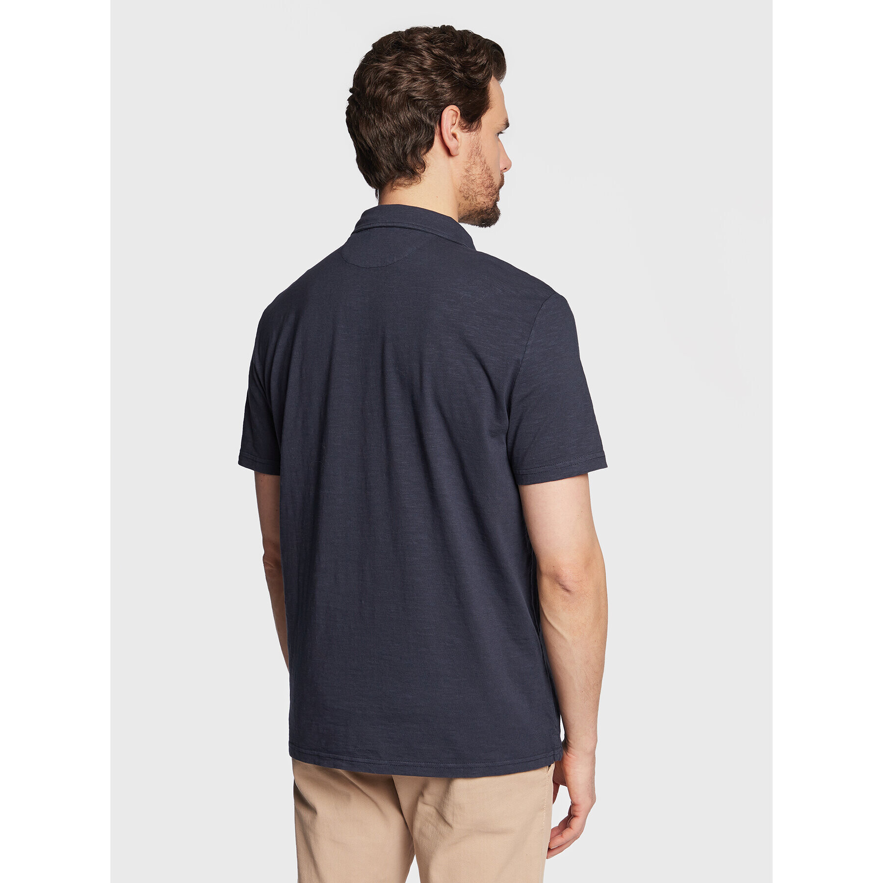 Guess Tricou polo Criofan M3RP19 KBL31 Bleumarin Regular Fit - Pled.ro