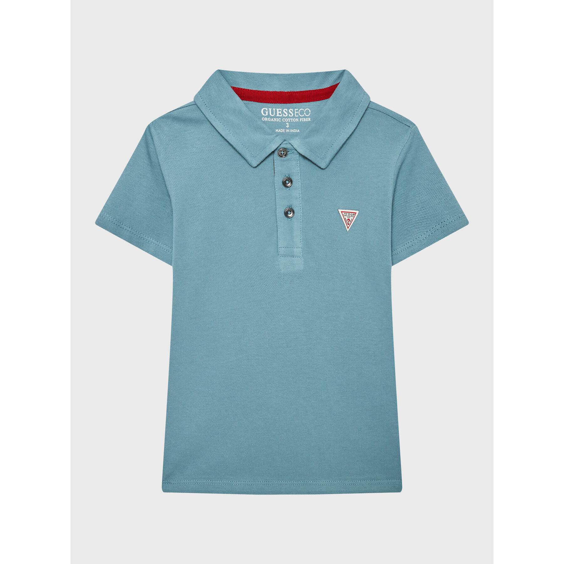 Guess Tricou polo L2GP02 KAPY0 Albastru Regular Fit - Pled.ro