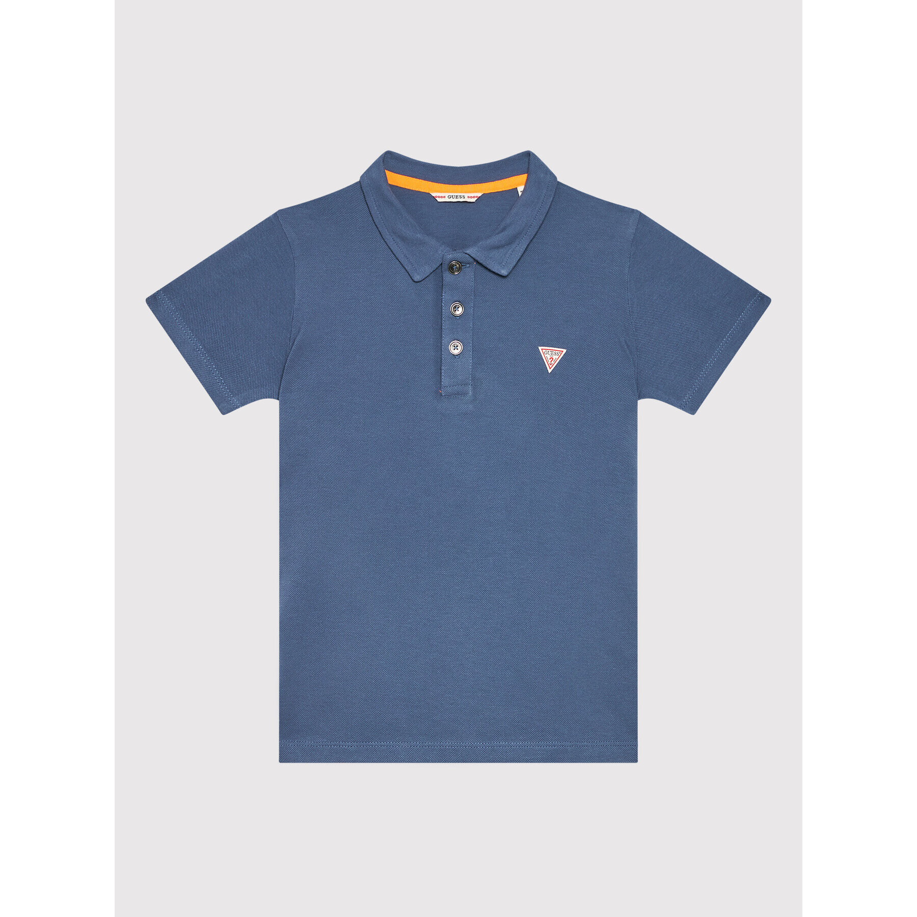 Guess Tricou polo L2GP02 KAPY0 Bleumarin Regular Fit - Pled.ro