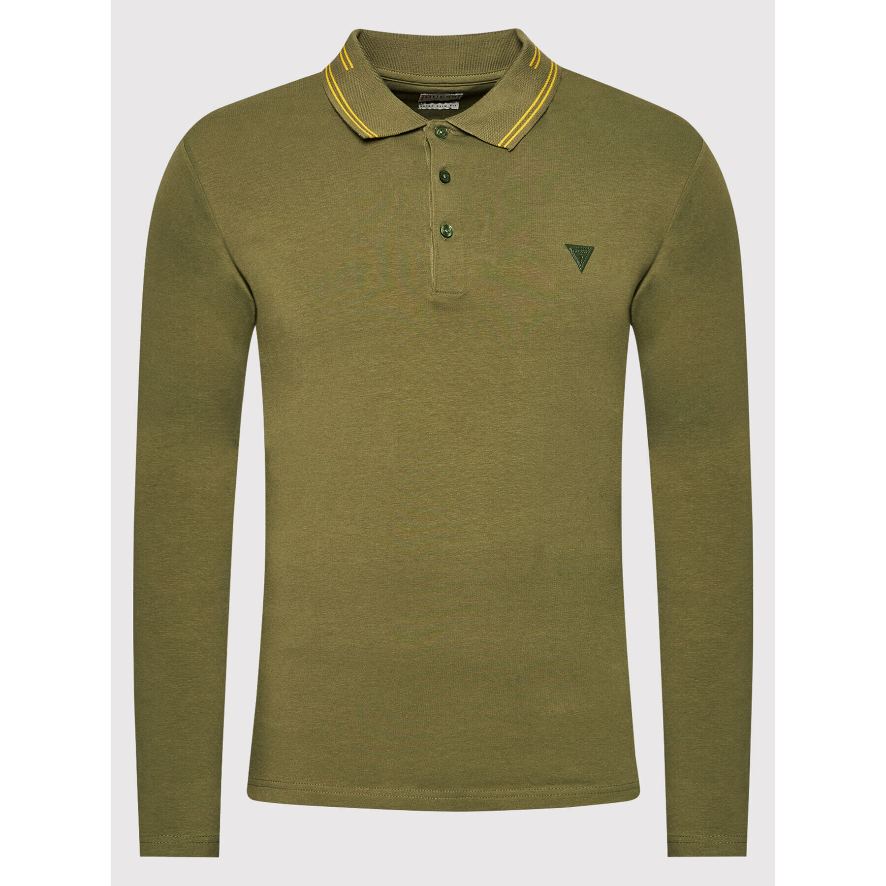 Guess Tricou polo M1BP36 J1311 Verde Extra Slim Fit - Pled.ro