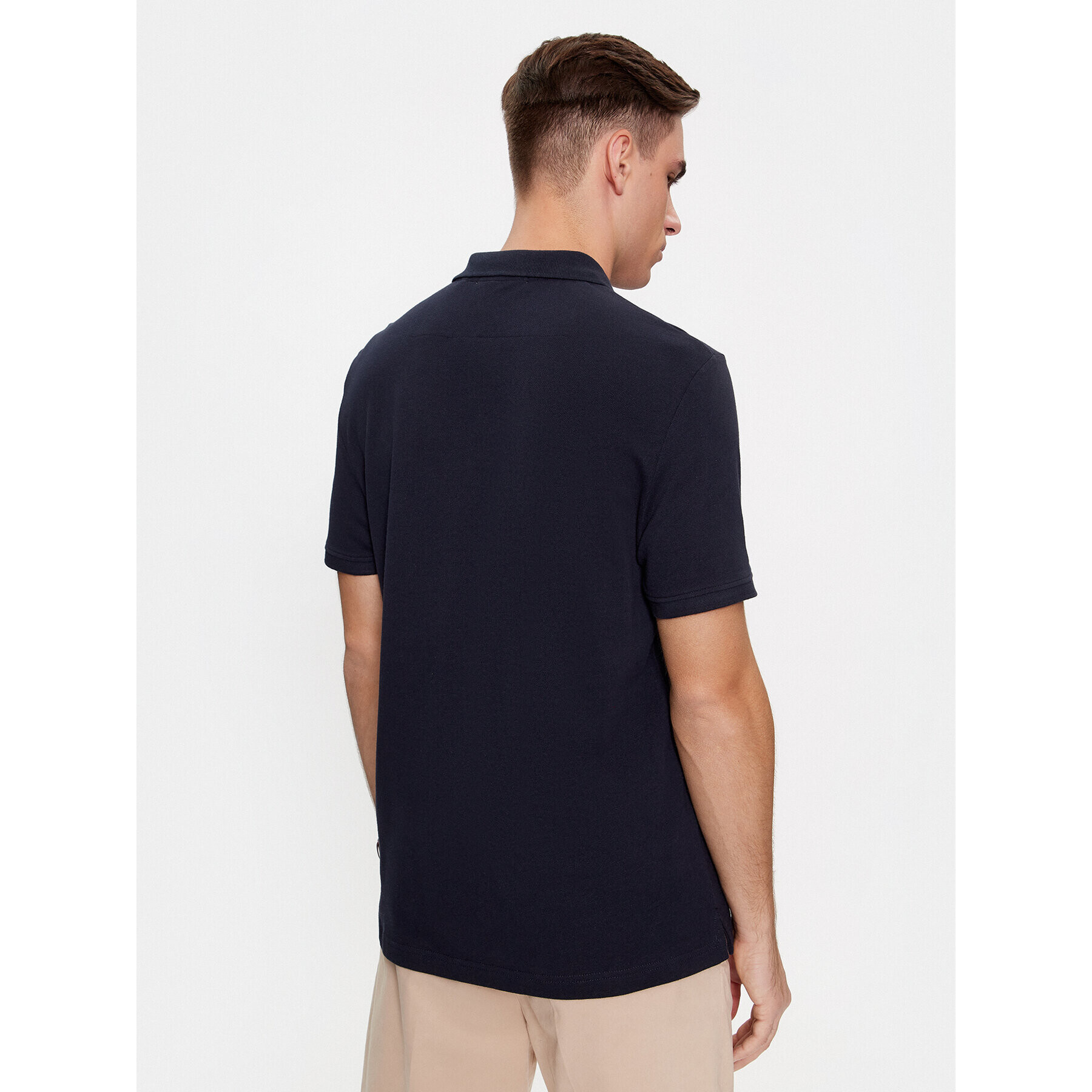 Guess Tricou polo M4RP38 KBV51 Albastru Regular Fit - Pled.ro