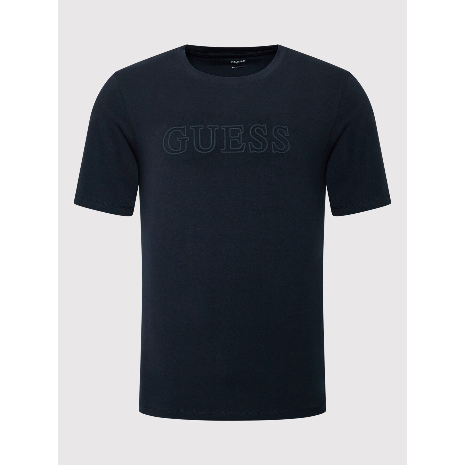 Guess Tricou Z2YI11 J1311 Bleumarin Regular Fit - Pled.ro