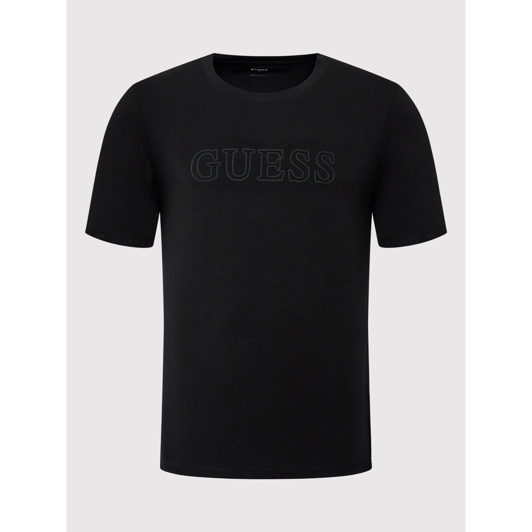 Guess Tricou Z2YI11 J1311 Negru Regular Fit - Pled.ro