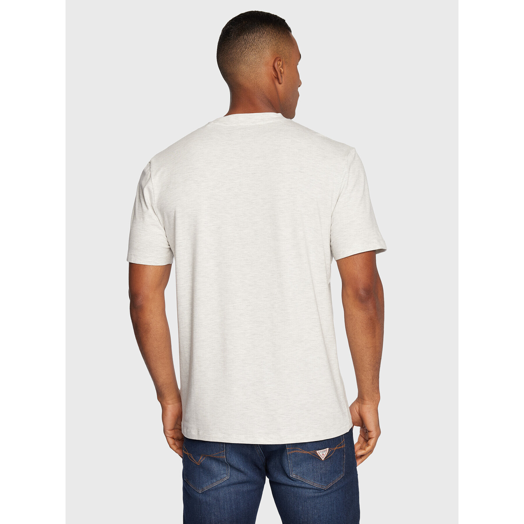 Guess Tricou Z2YI12 JR06K Gri Regular Fit - Pled.ro