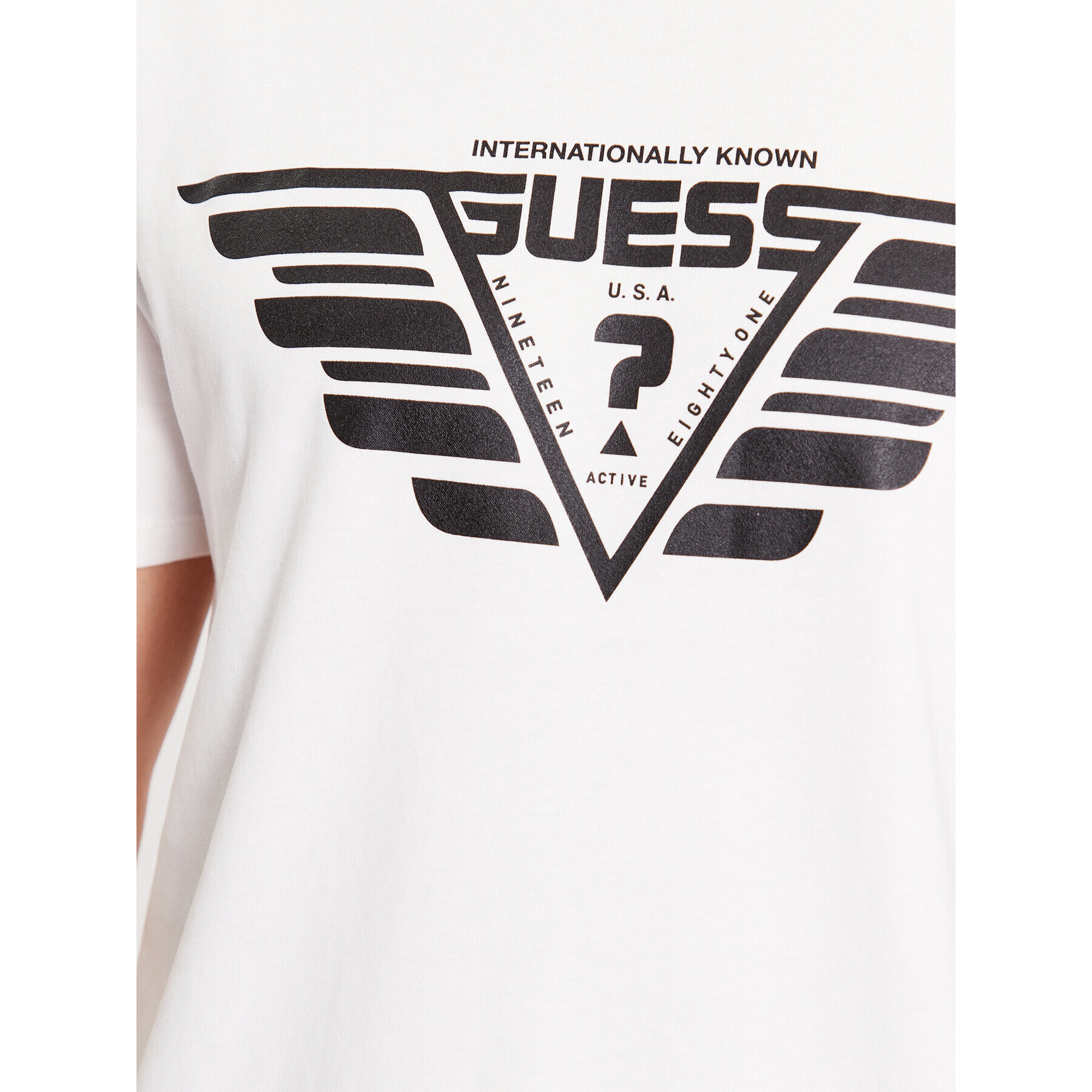 Guess Tricou Z3BI01 I3Z14 Écru Regular Fit - Pled.ro