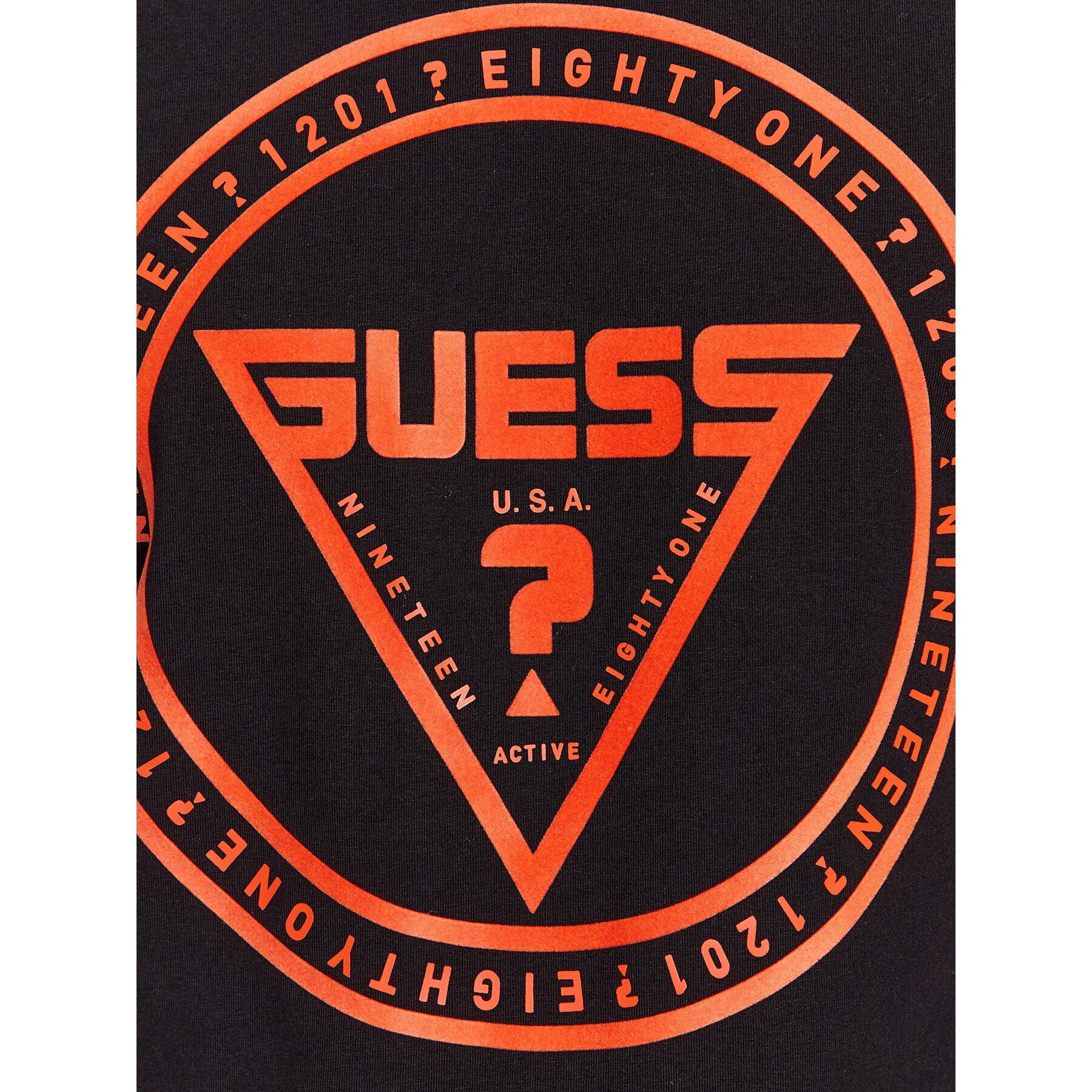 Guess Tricou Z3BI08 J1314 Negru Regular Fit - Pled.ro