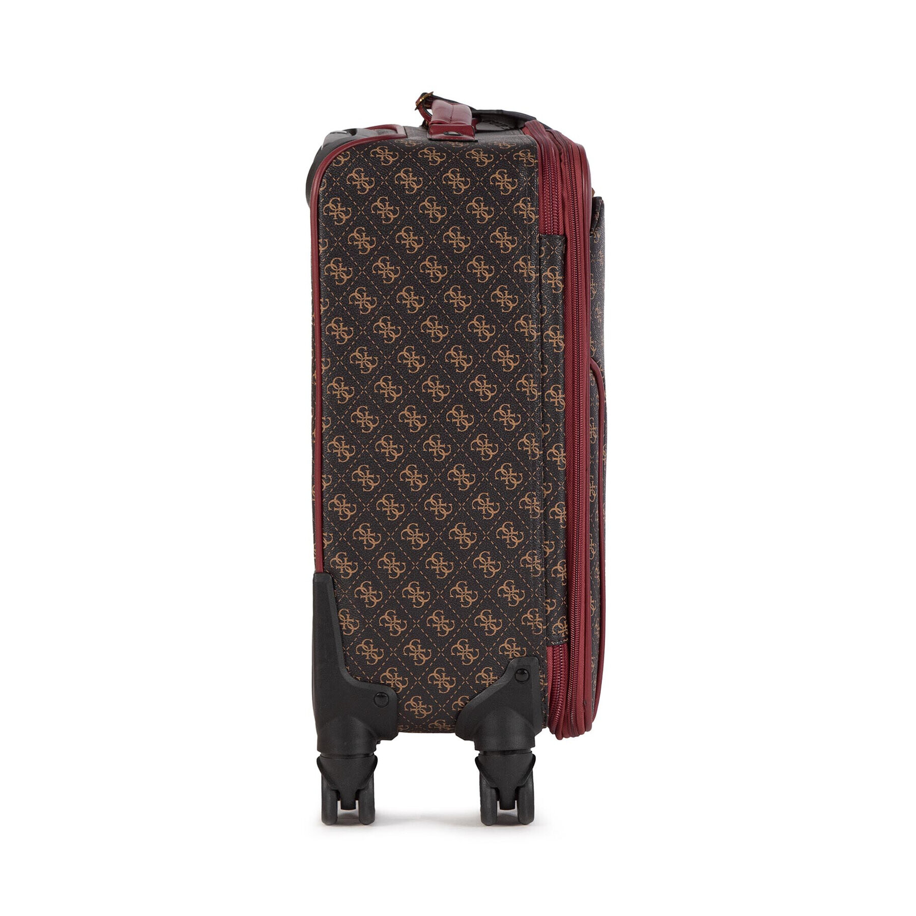 Guess Valiză Mică Rigidă Izzy (Q) Travel TWQ865 49830 Negru - Pled.ro