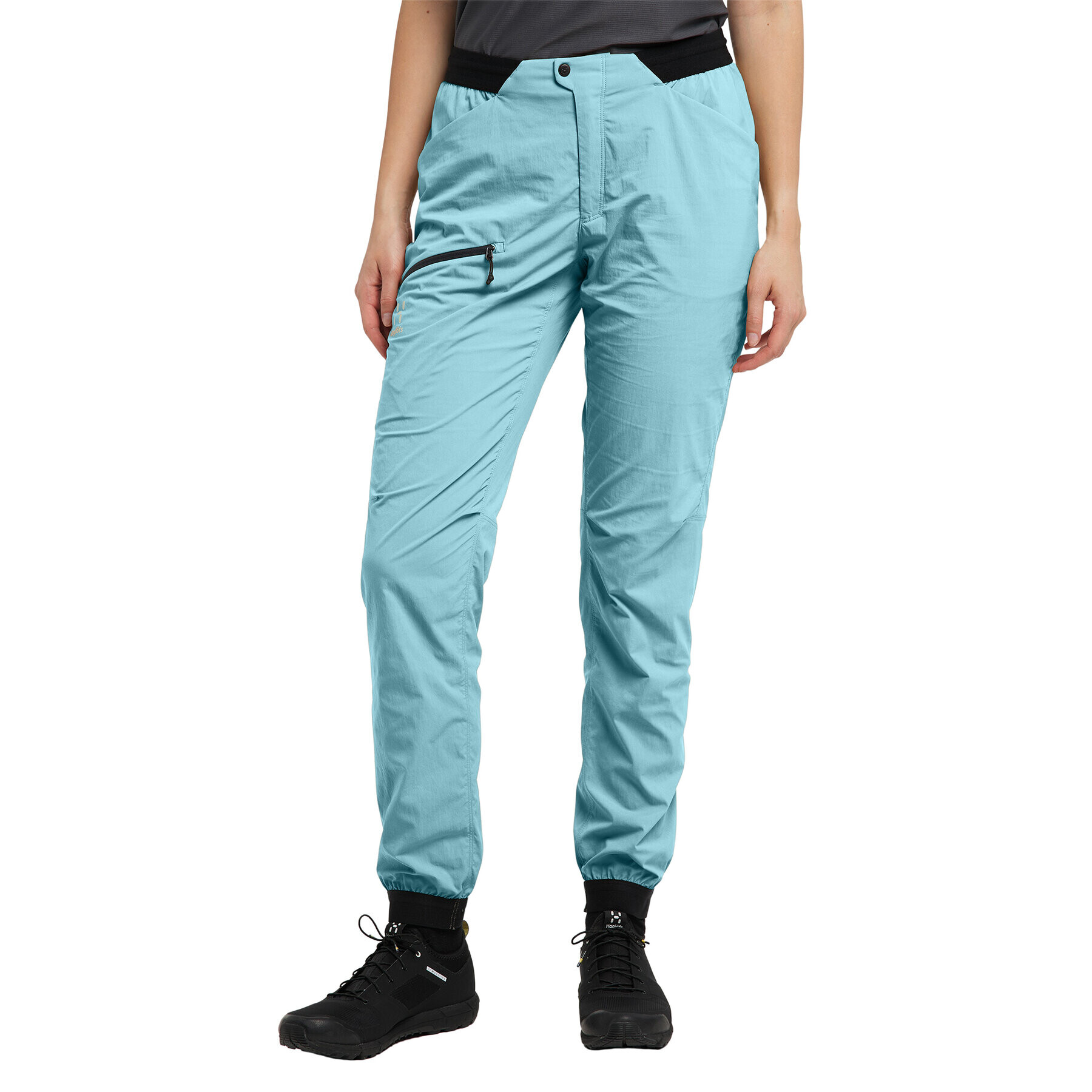 Haglöfs Pantaloni outdoor L.I.M Fuse 606937 Turcoaz Active Fit - Pled.ro