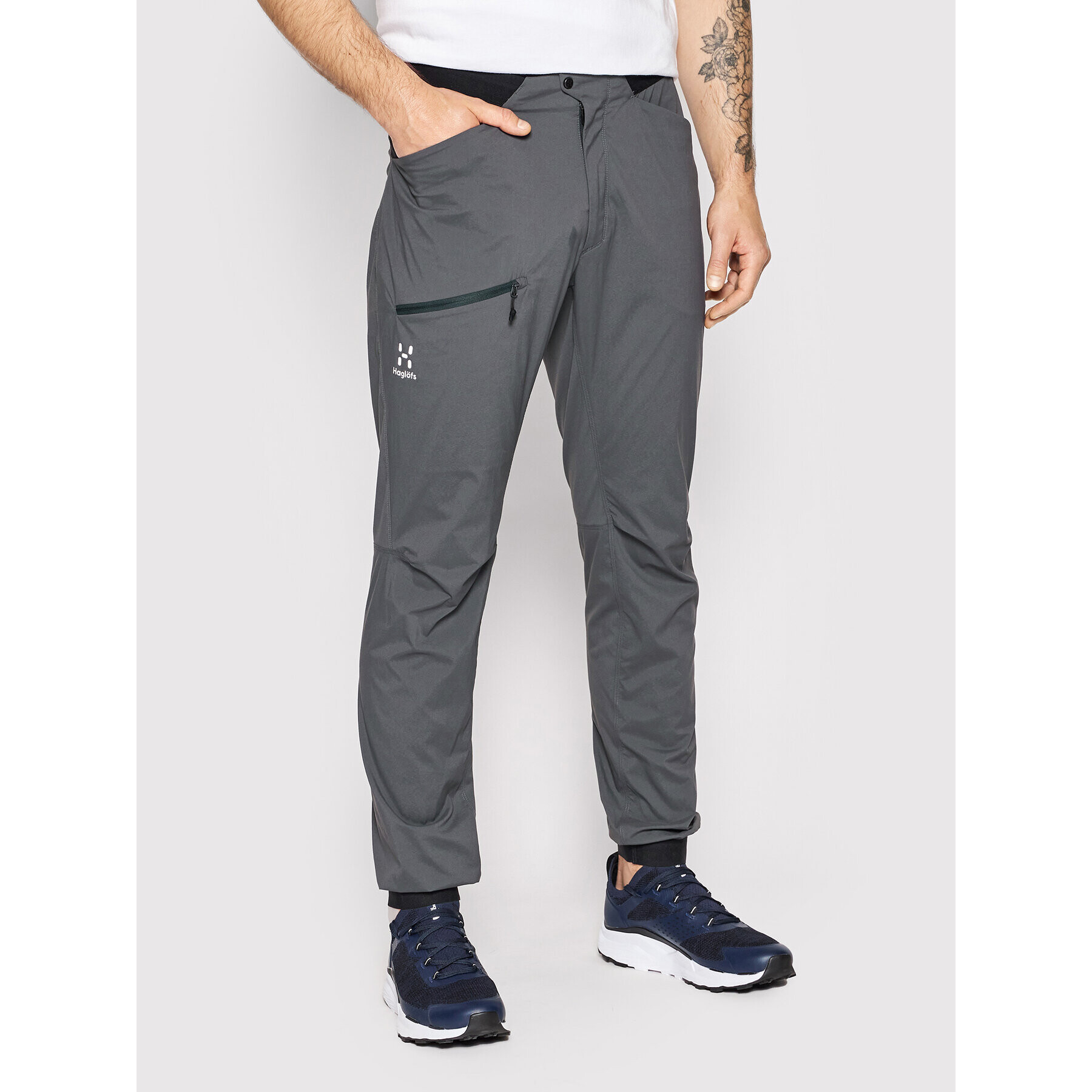 Haglöfs Pantaloni outdoor L.I.M Fuse Pant 605305 Gri Regular Fit - Pled.ro