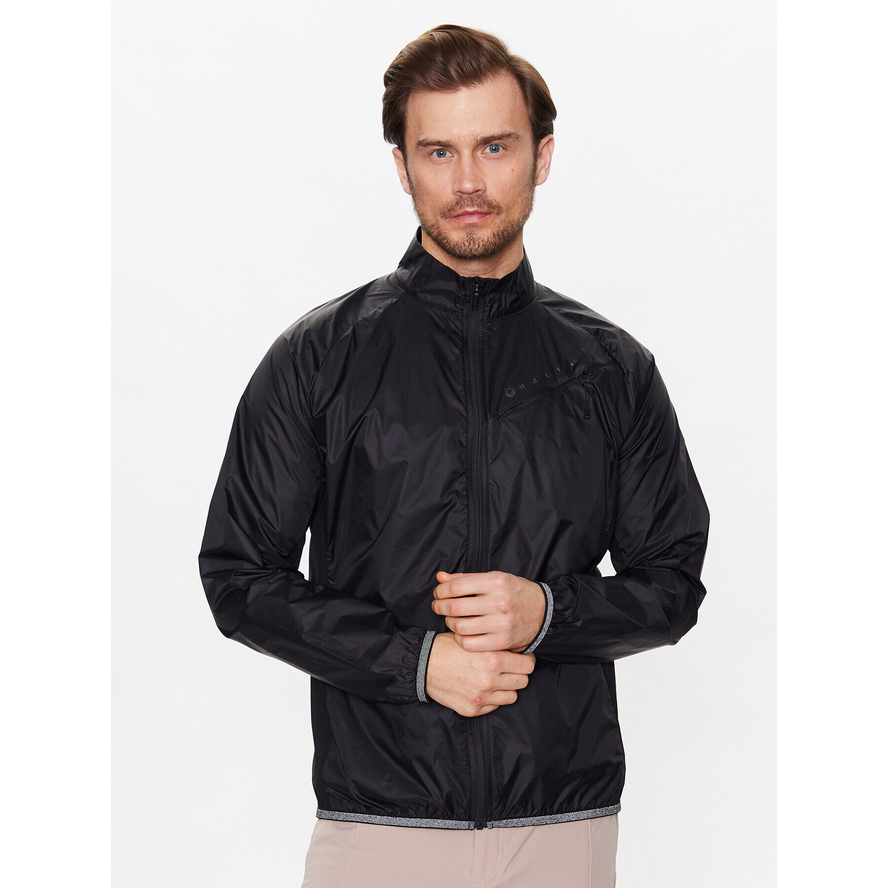 Halti Geacă de vânt Control M Windbreaker 086-0719 Negru Regular Fit - Pled.ro