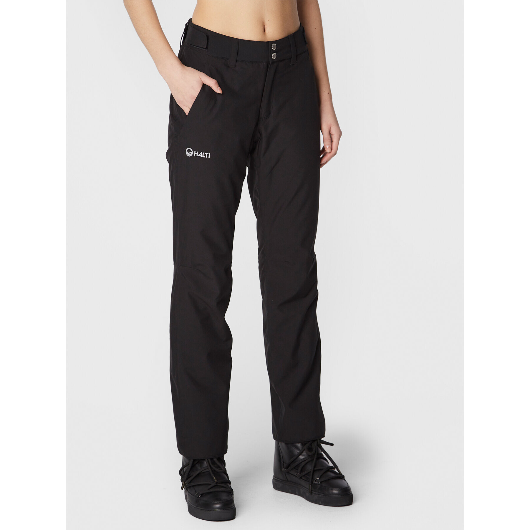 Halti Pantaloni pentru iarnă Luula 059-2532 Negru Regular Fit - Pled.ro