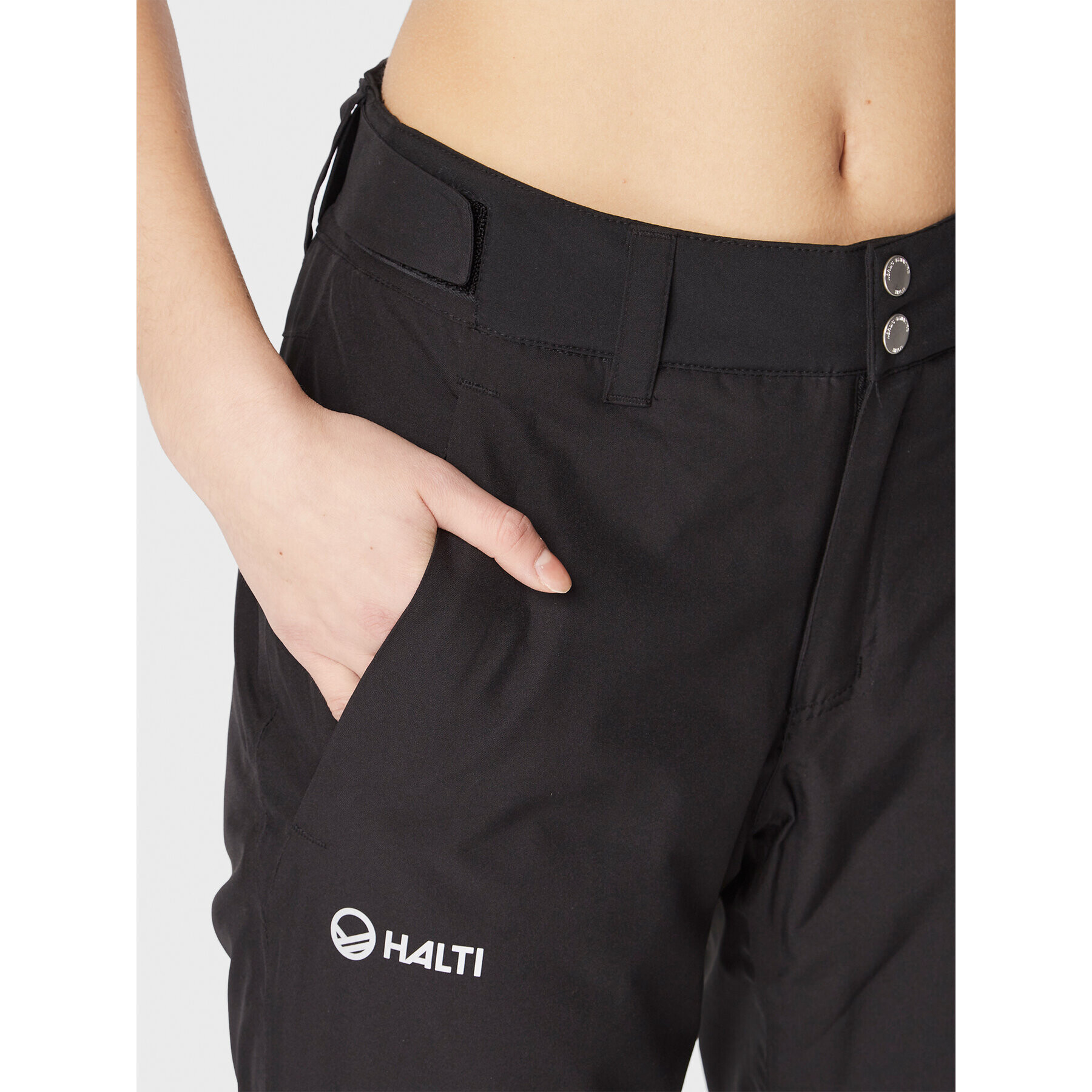 Halti Pantaloni pentru iarnă Luula 059-2532 Negru Regular Fit - Pled.ro