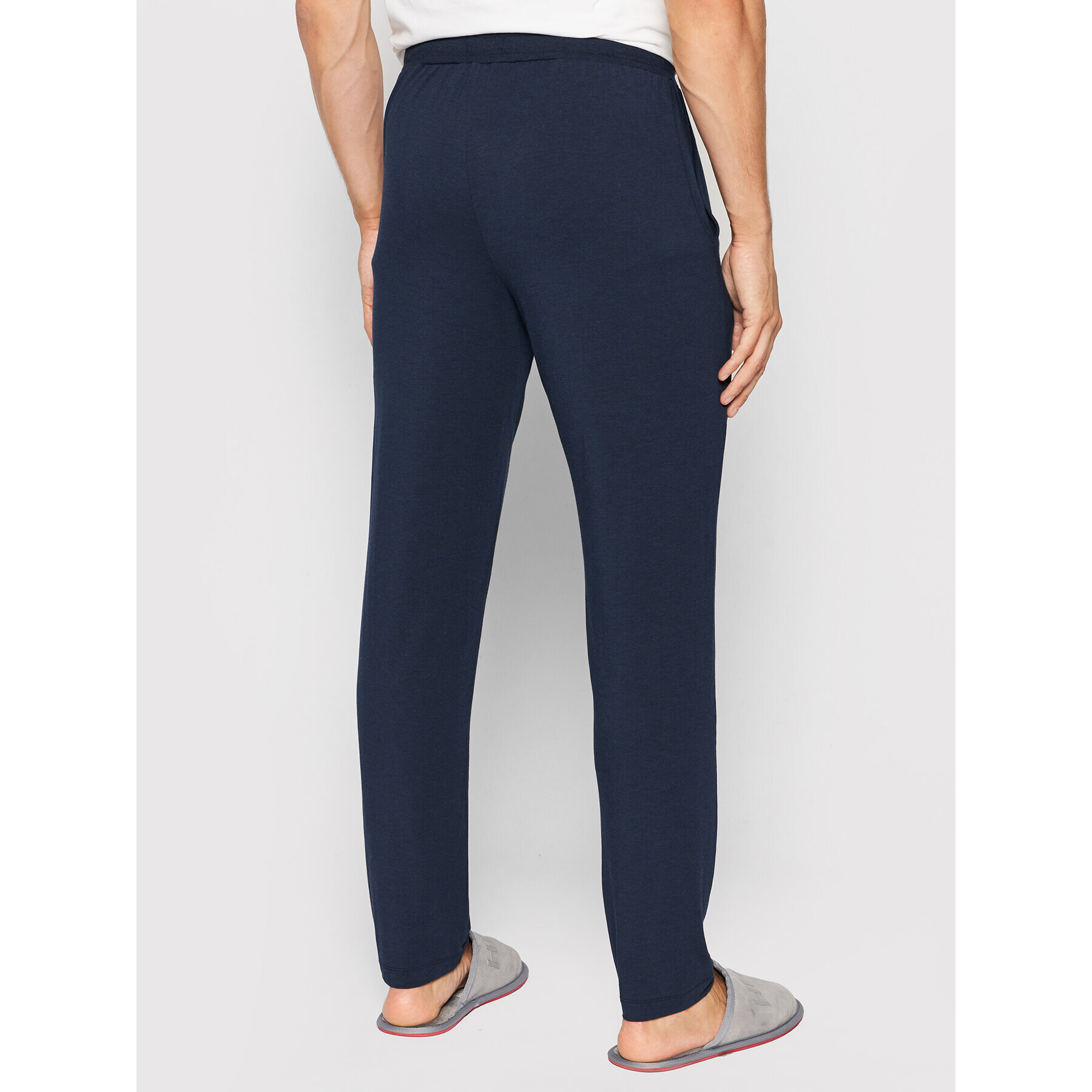 Hanro Pantaloni pijama 5040 Bleumarin Regular Fit - Pled.ro