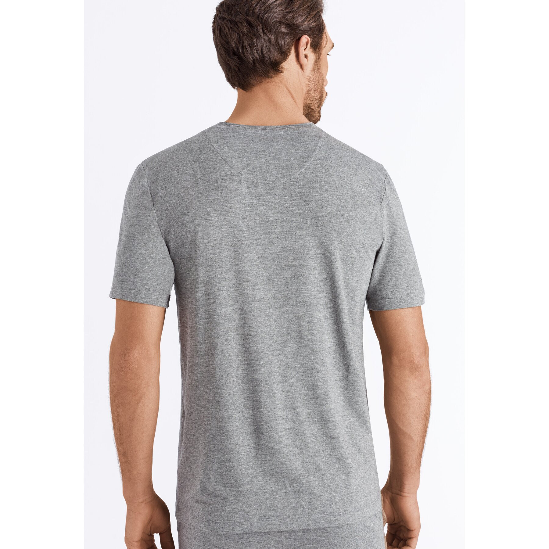 Hanro Tricou Casuals 5035 Gri Regular Fit - Pled.ro