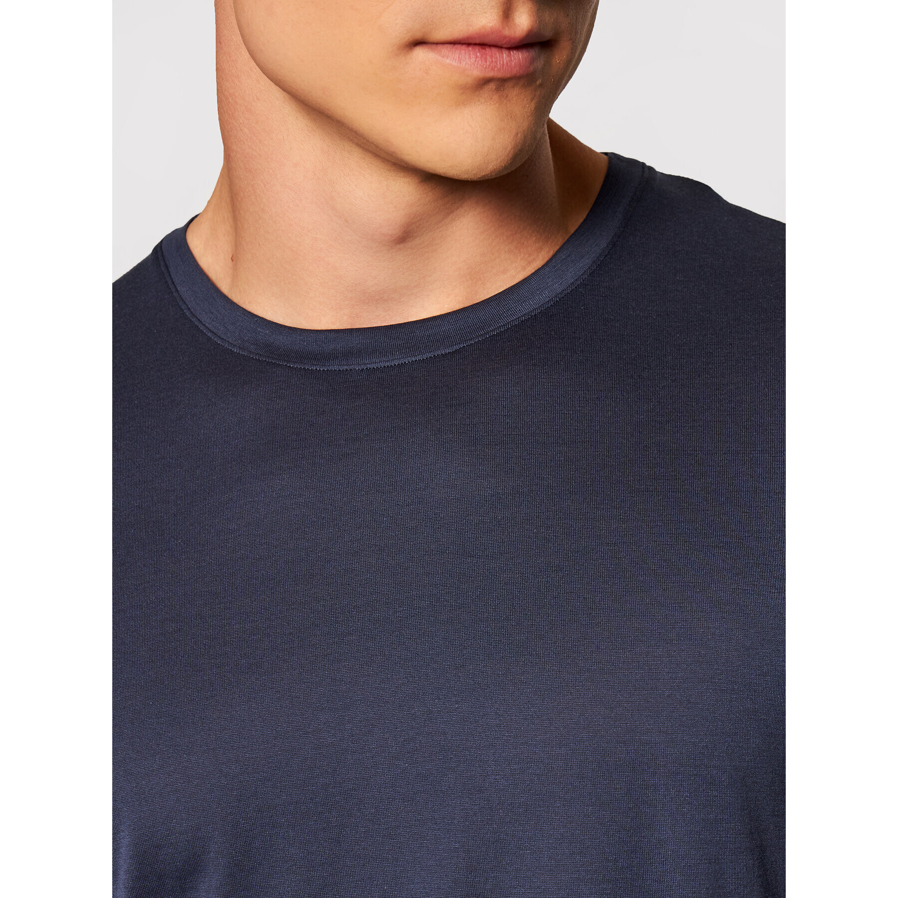 Hanro Tricou Night & Day 5430 Bleumarin Regular Fit - Pled.ro