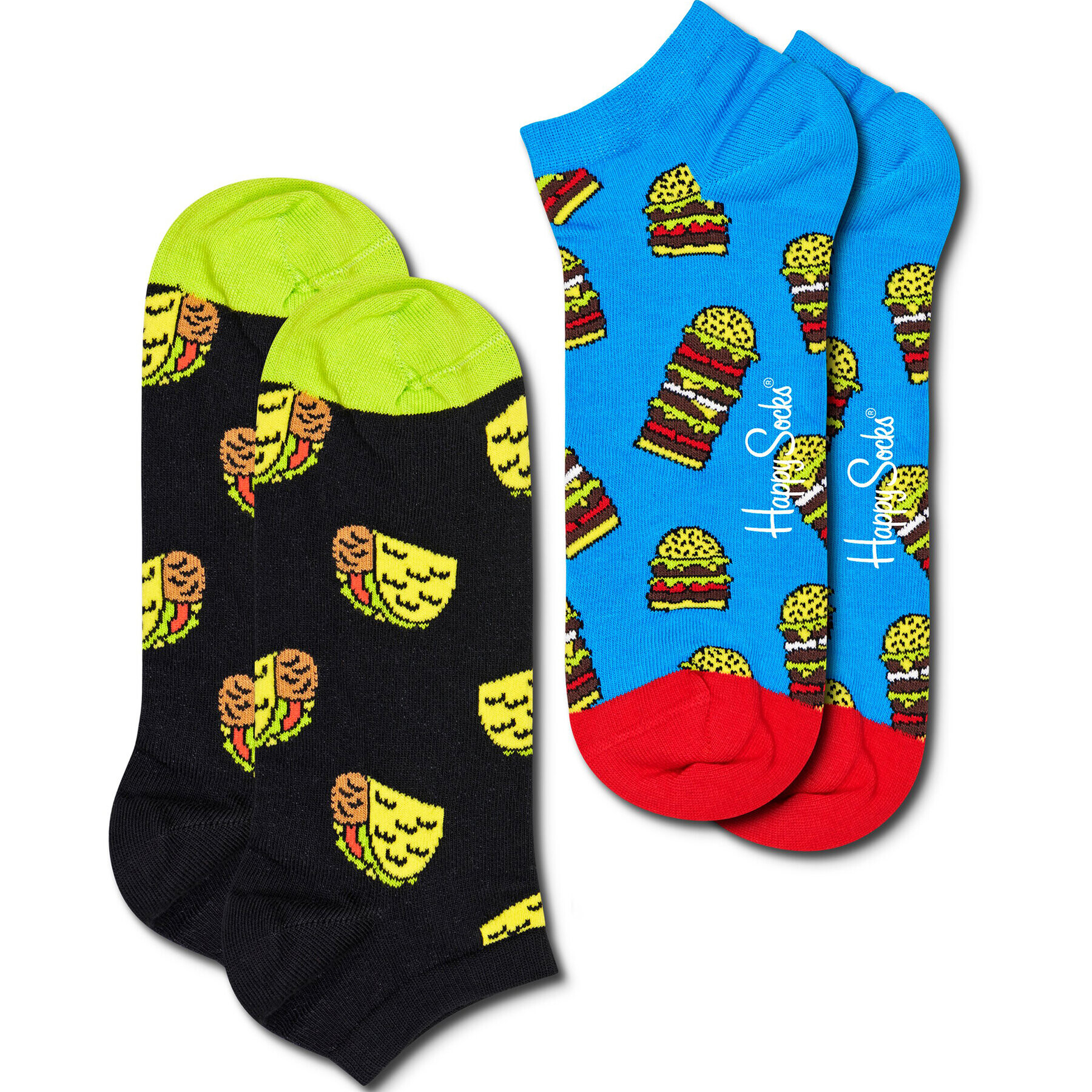 Happy Socks Set de 2 perechi de șosete medii unisex FOD02-9300 Colorat - Pled.ro