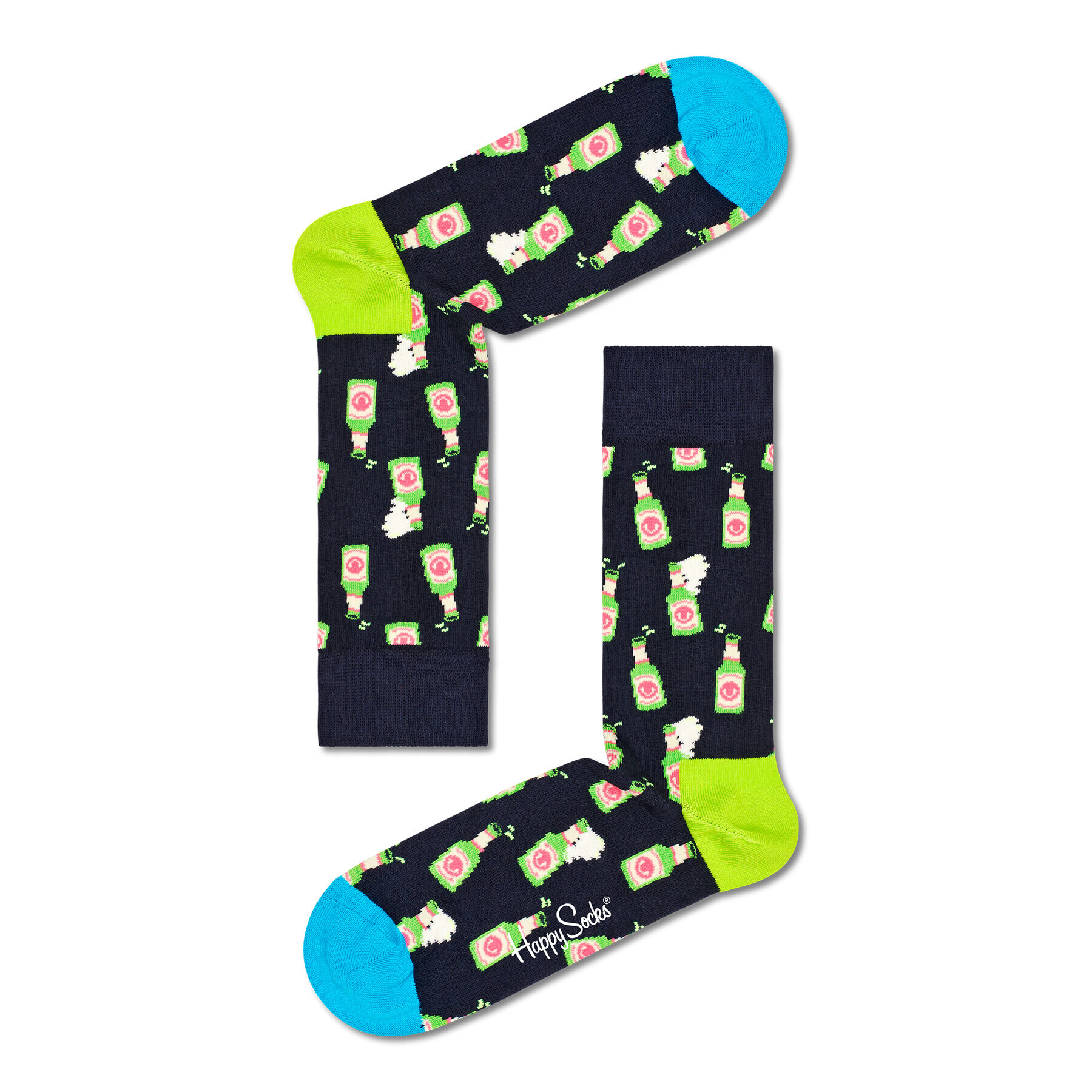 Happy Socks Set de 4 perechi de șosete lungi unisex XBOW09-0200 Colorat - Pled.ro