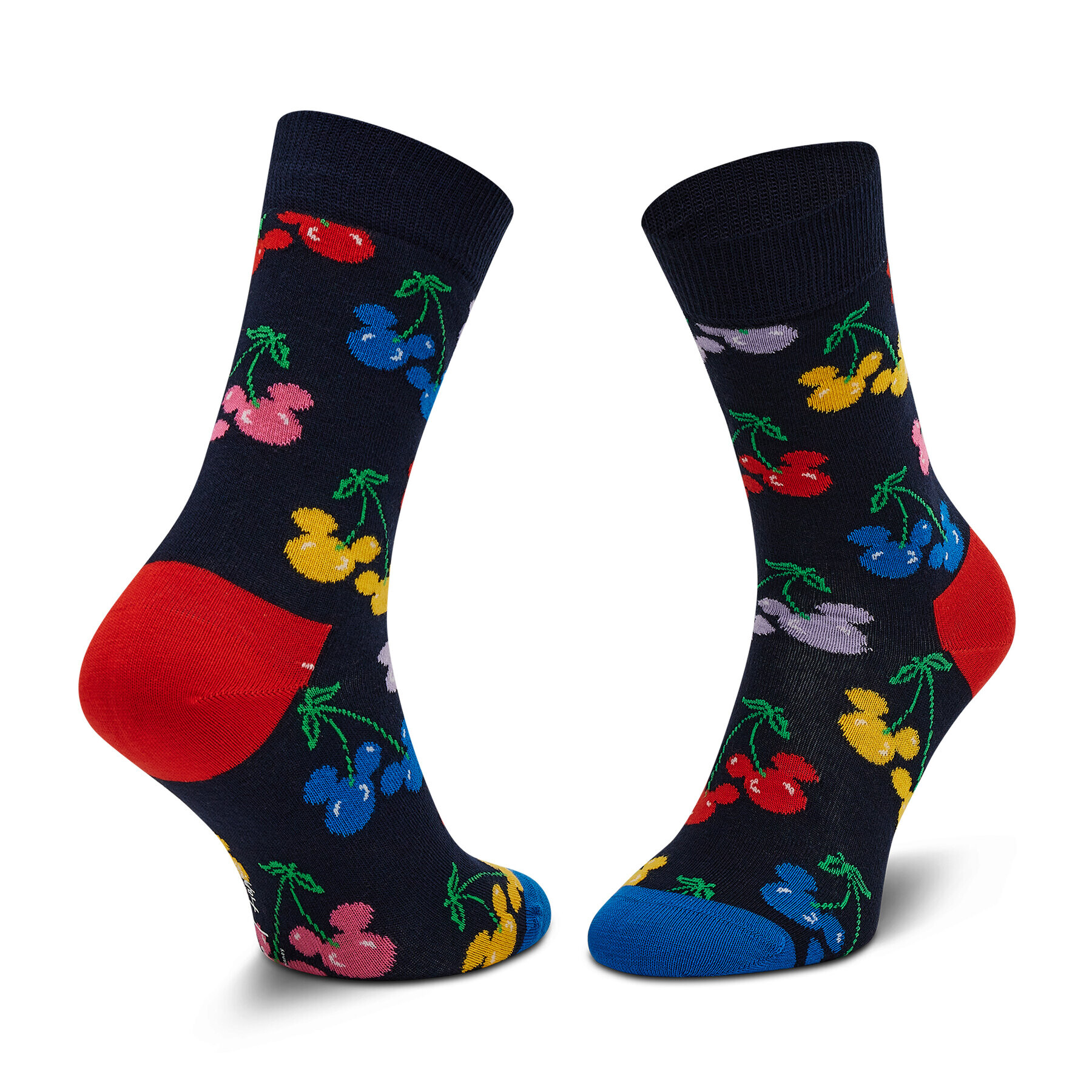 Happy Socks Set de 4 perechi de șosete lungi unisex XDNY09-0200 Negru - Pled.ro