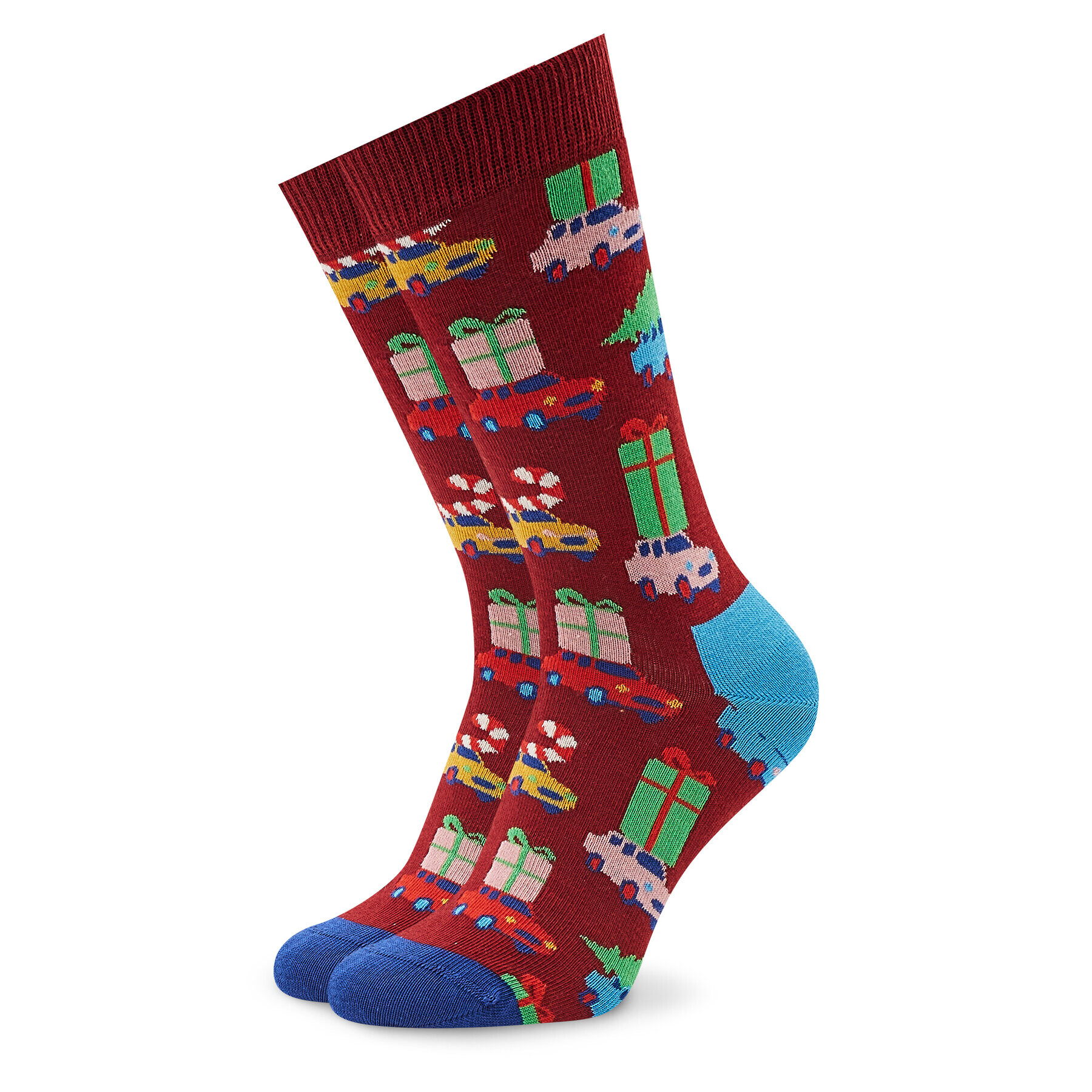 Happy Socks Set de 4 perechi de șosete lungi unisex XHBG09-4300 Colorat - Pled.ro