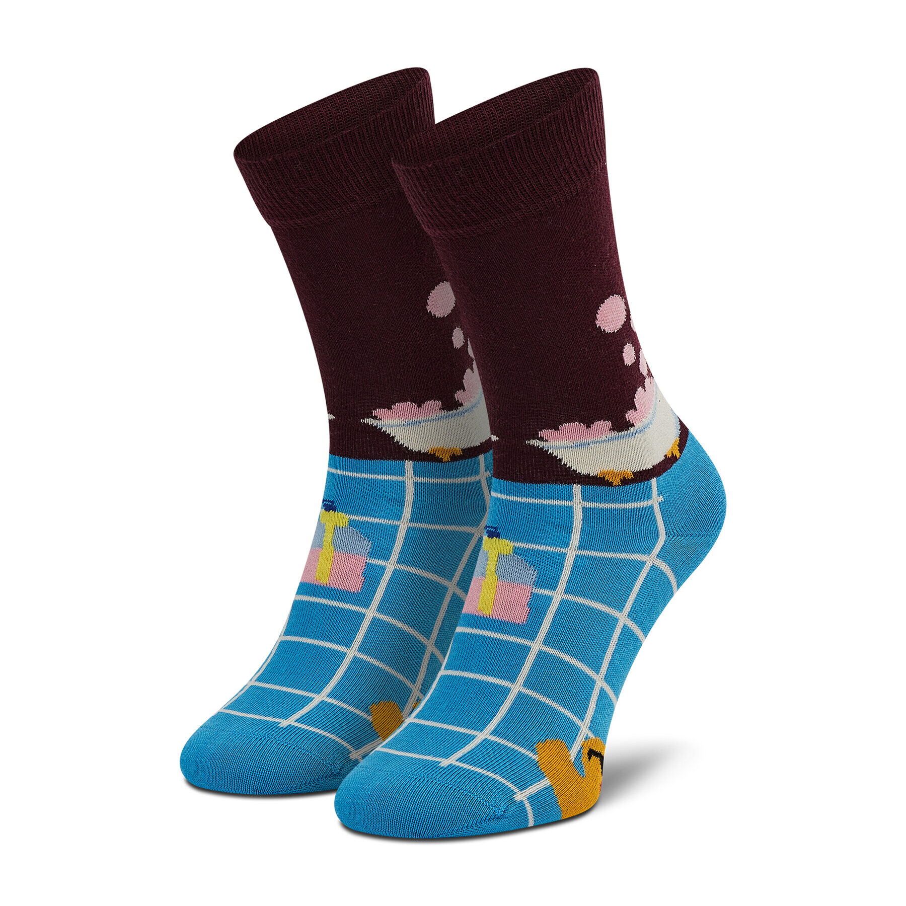 Happy Socks Set de 7 perechi de șosete lungi unisex XSEV15-0200 Colorat - Pled.ro