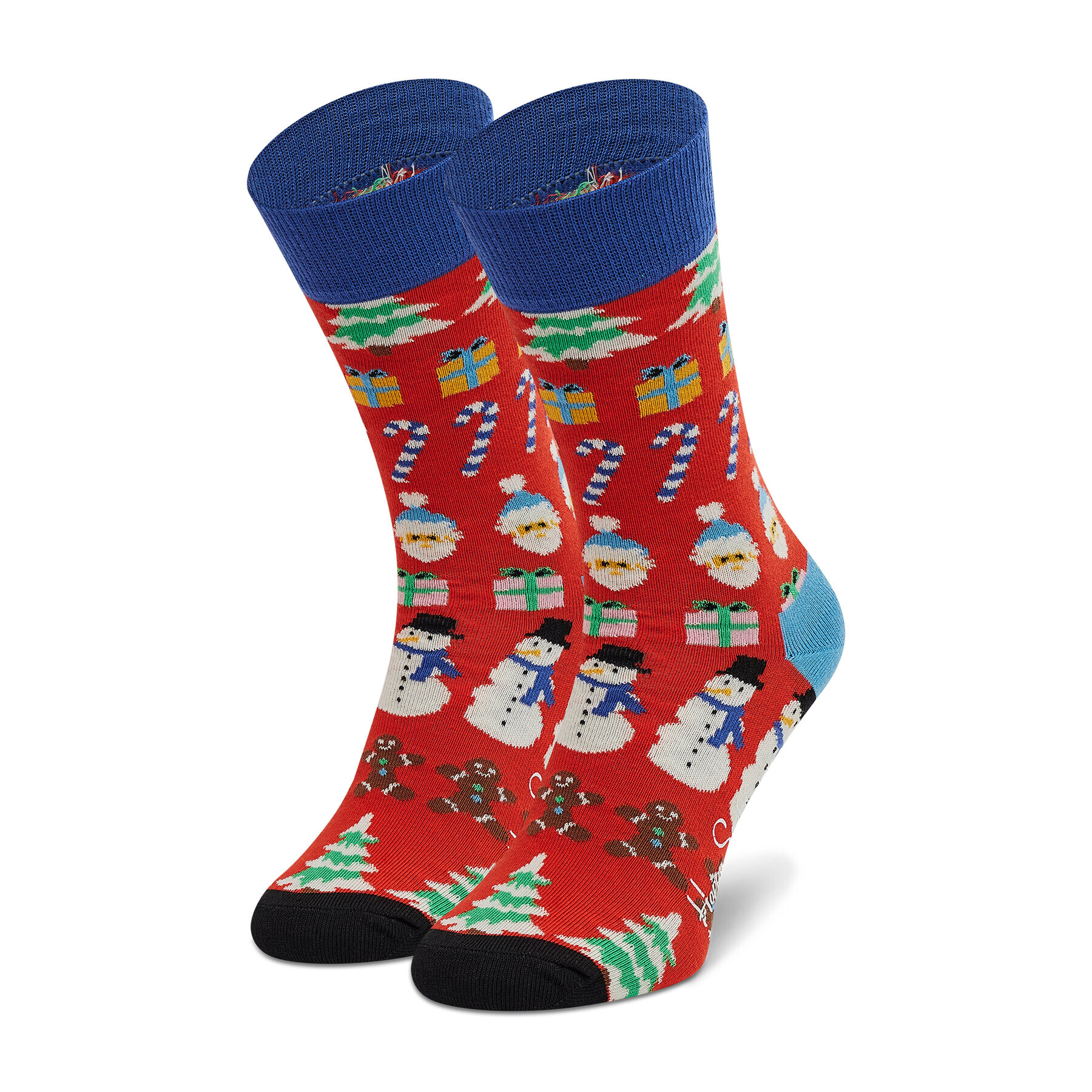 Happy Socks Șosete Înalte Unisex ALL01-4300 Roșu - Pled.ro