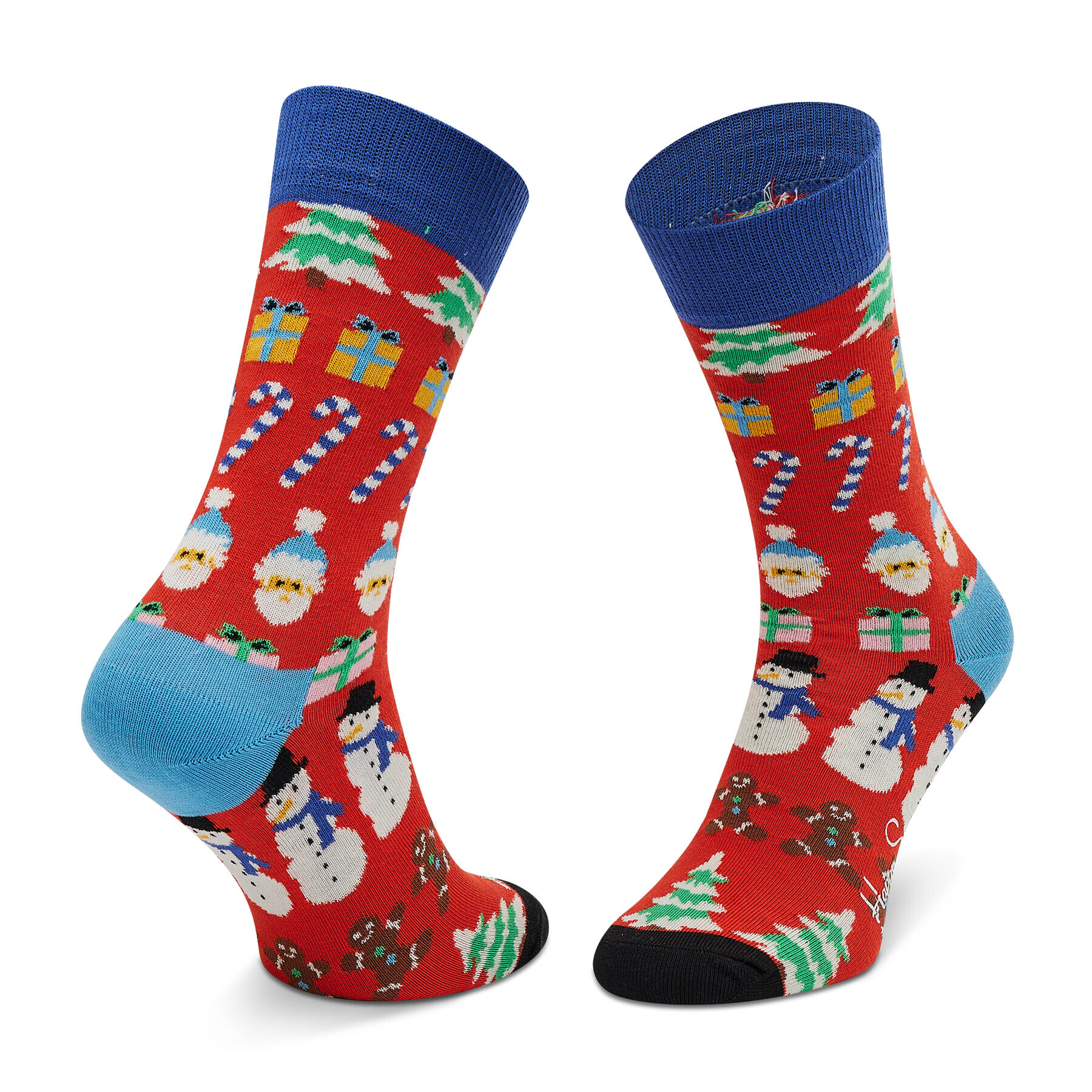 Happy Socks Șosete Înalte Unisex ALL01-4300 Roșu - Pled.ro