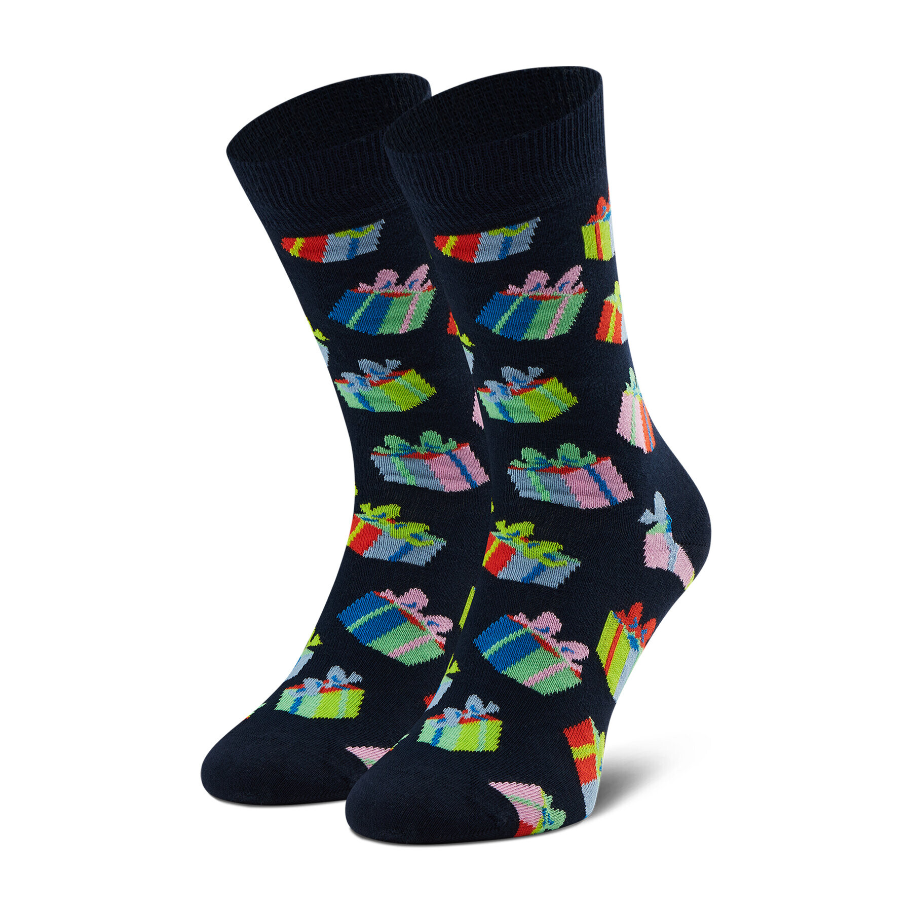 Happy Socks Șosete Înalte Unisex BGS01-6500 Bleumarin - Pled.ro