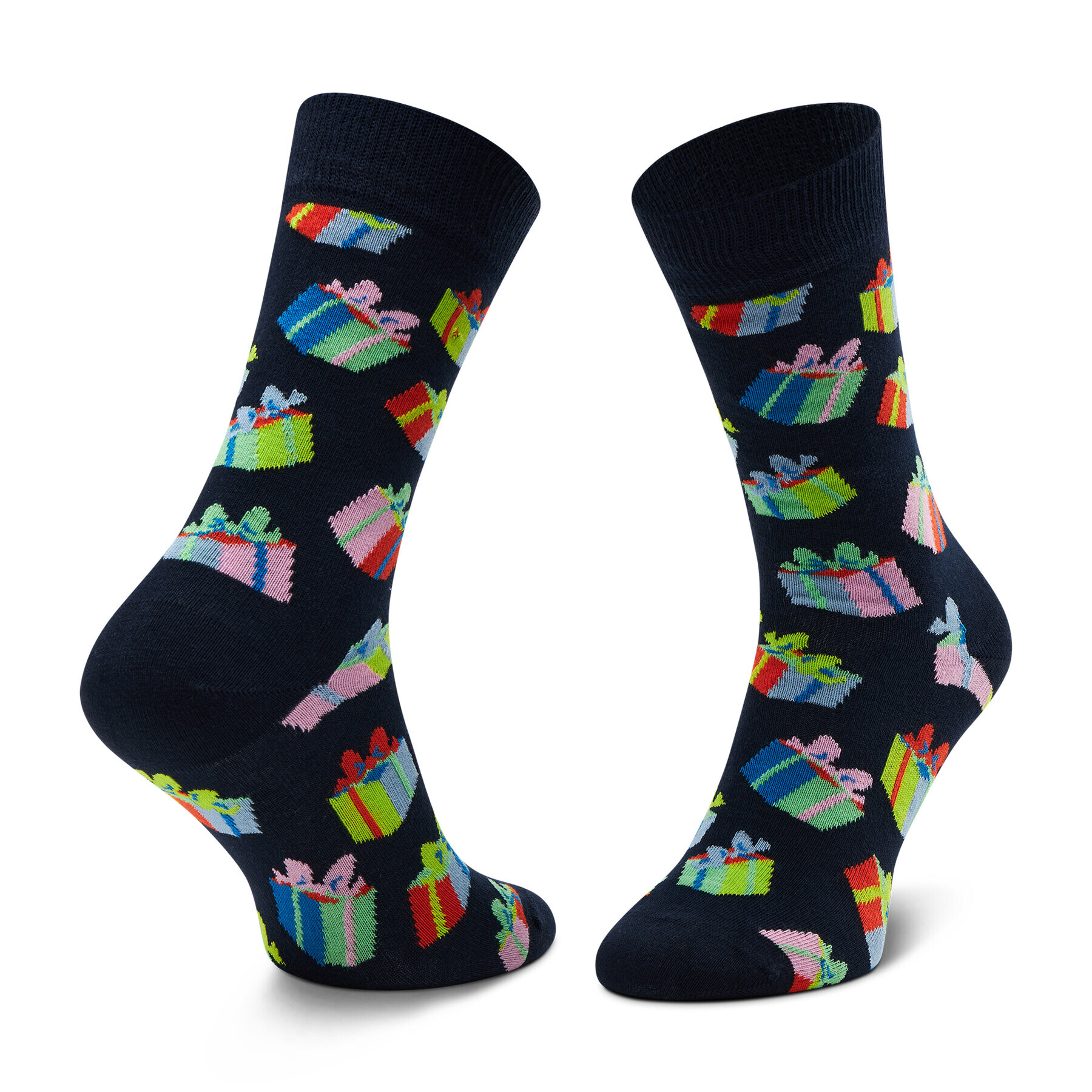 Happy Socks Șosete Înalte Unisex BGS01-6500 Bleumarin - Pled.ro