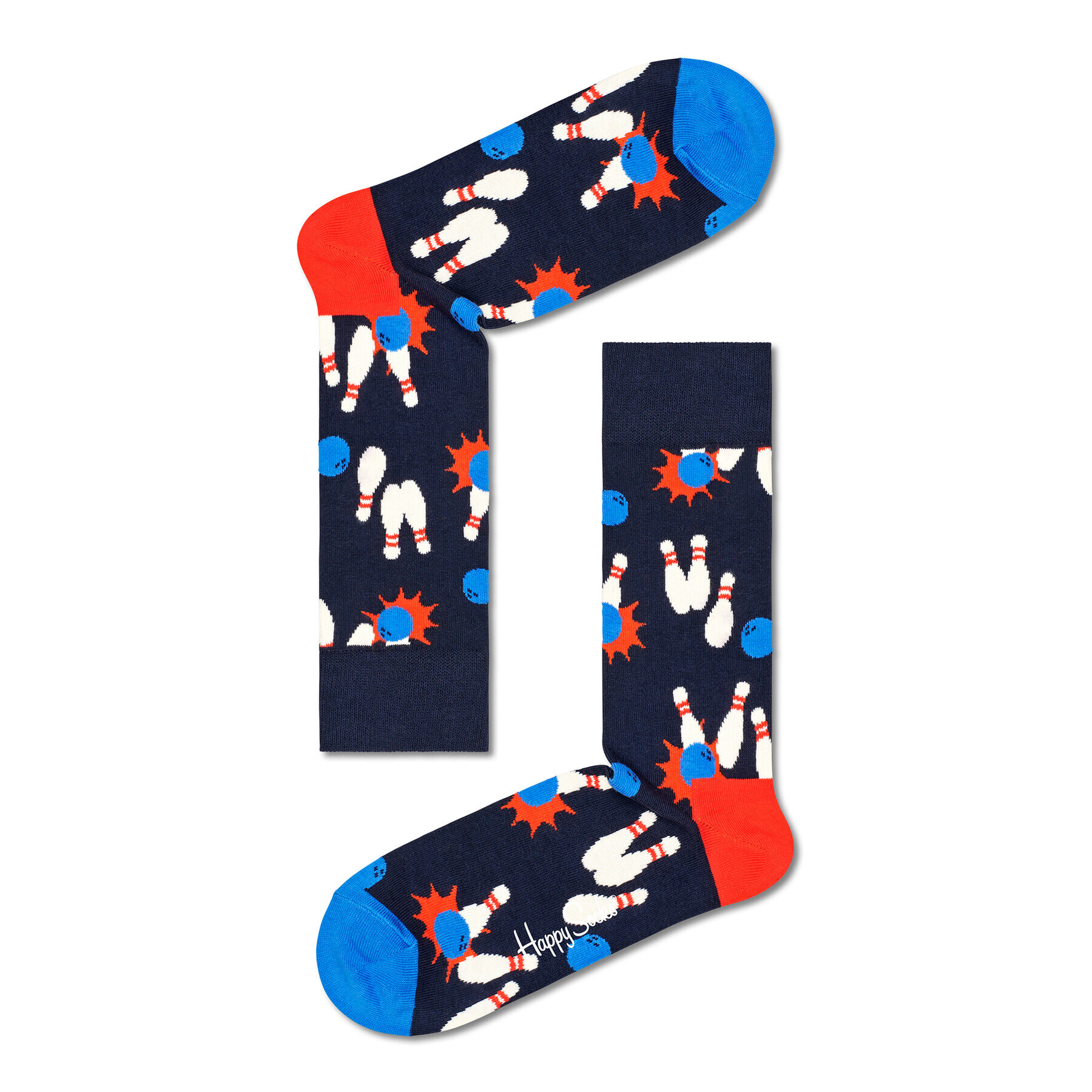 Happy Socks Șosete Înalte Unisex BOL01-6500 Bleumarin - Pled.ro