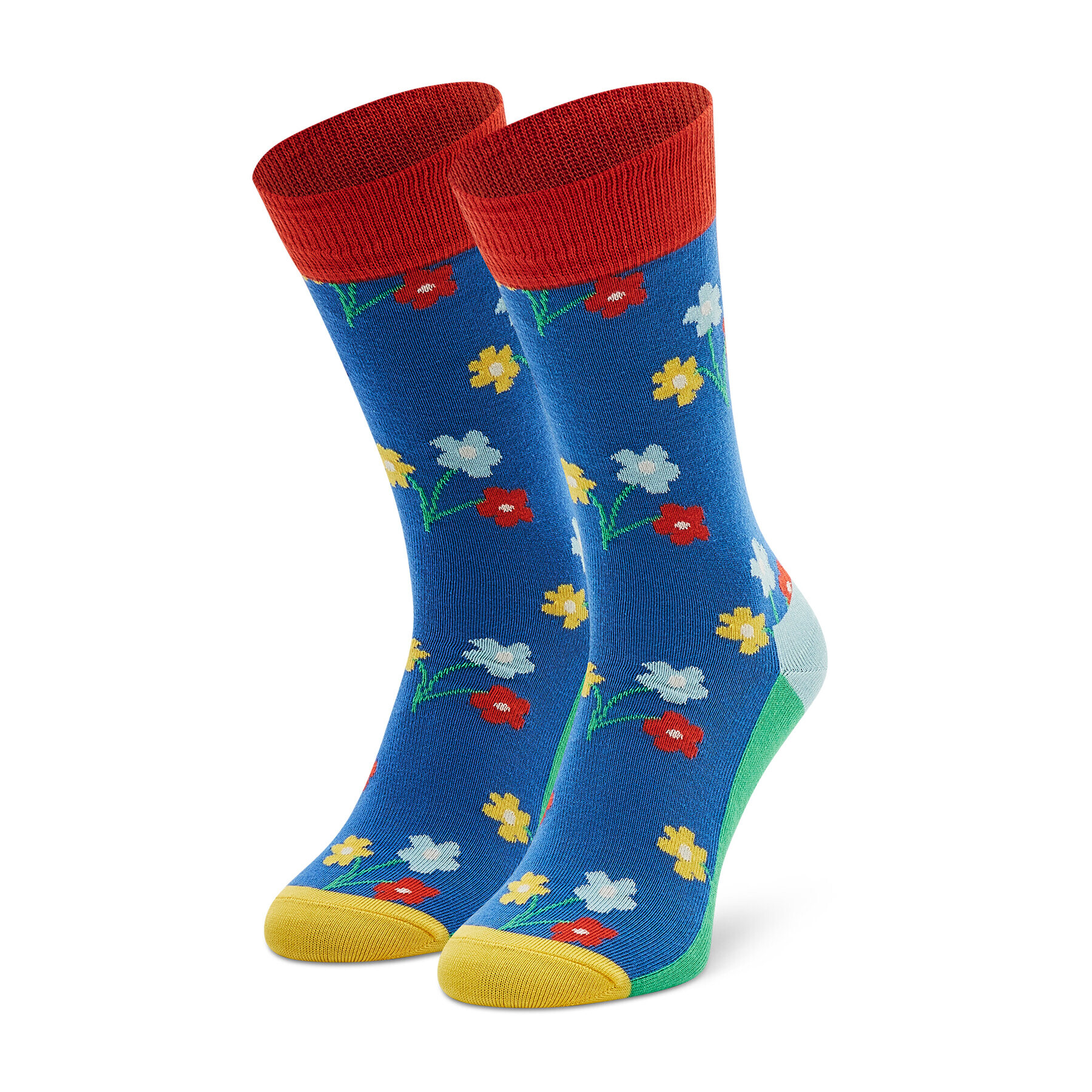 Happy Socks Șosete Înalte Unisex BOU01-6300 Albastru - Pled.ro