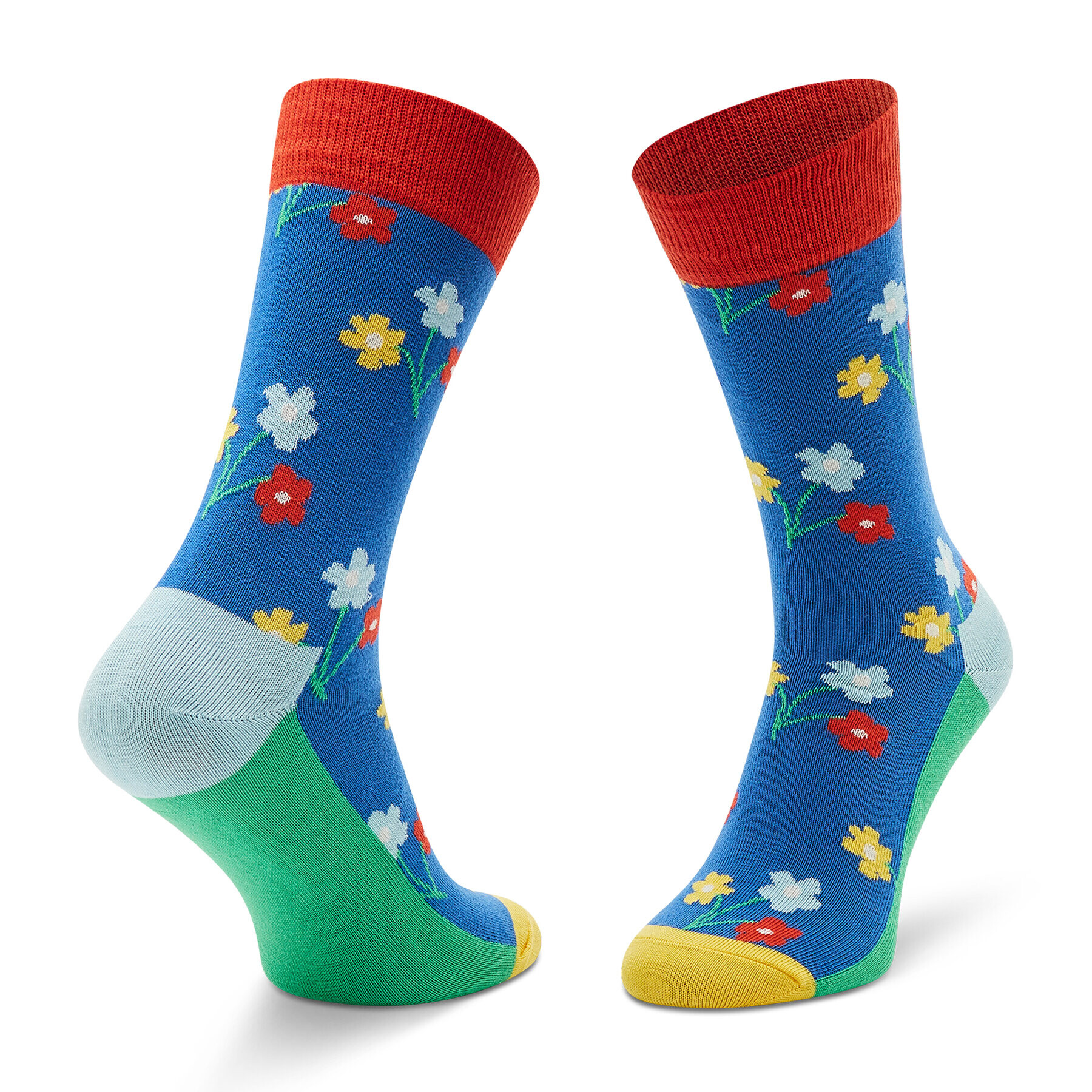 Happy Socks Șosete Înalte Unisex BOU01-6300 Albastru - Pled.ro