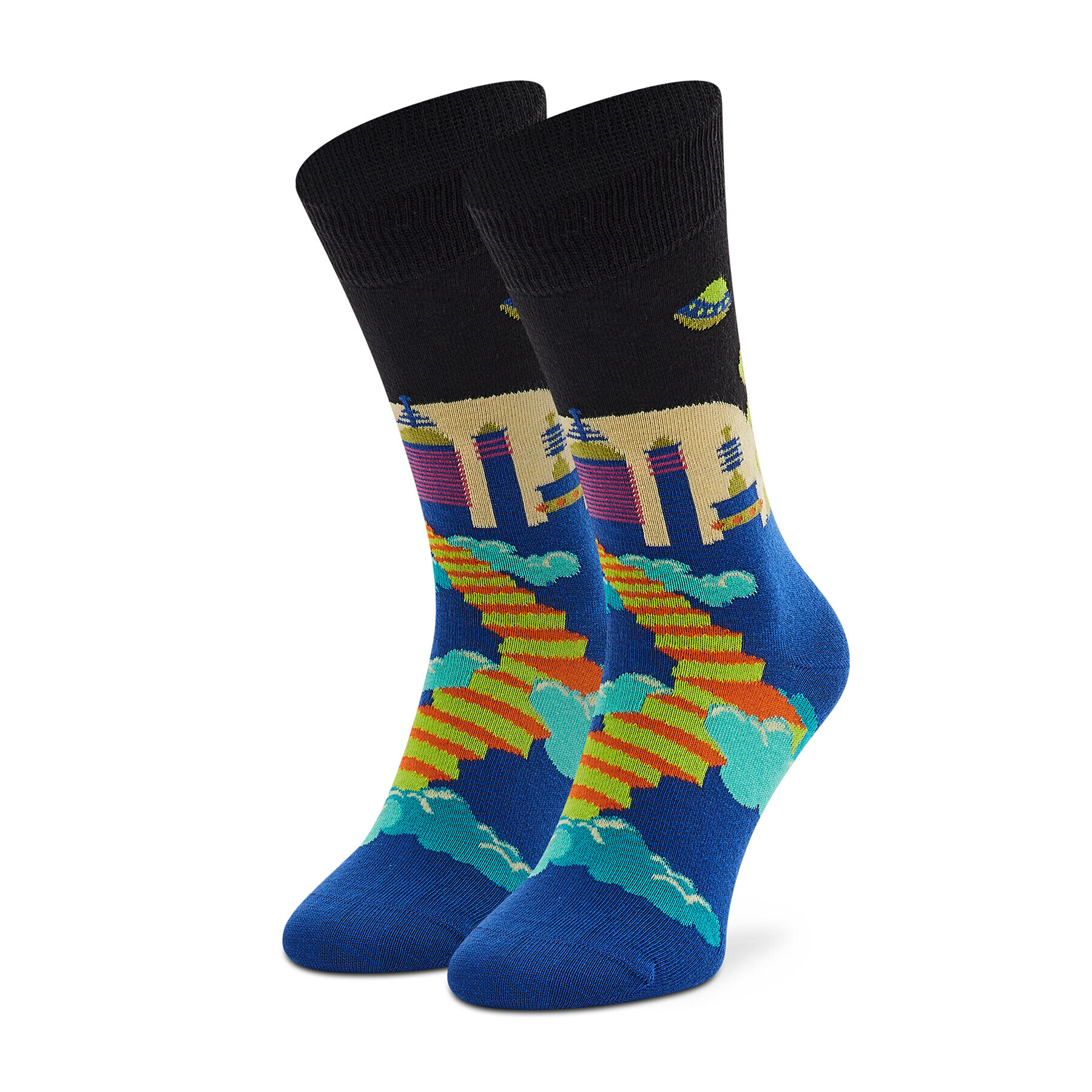 Happy Socks Șosete Înalte Unisex CIX01-9300 Colorat - Pled.ro