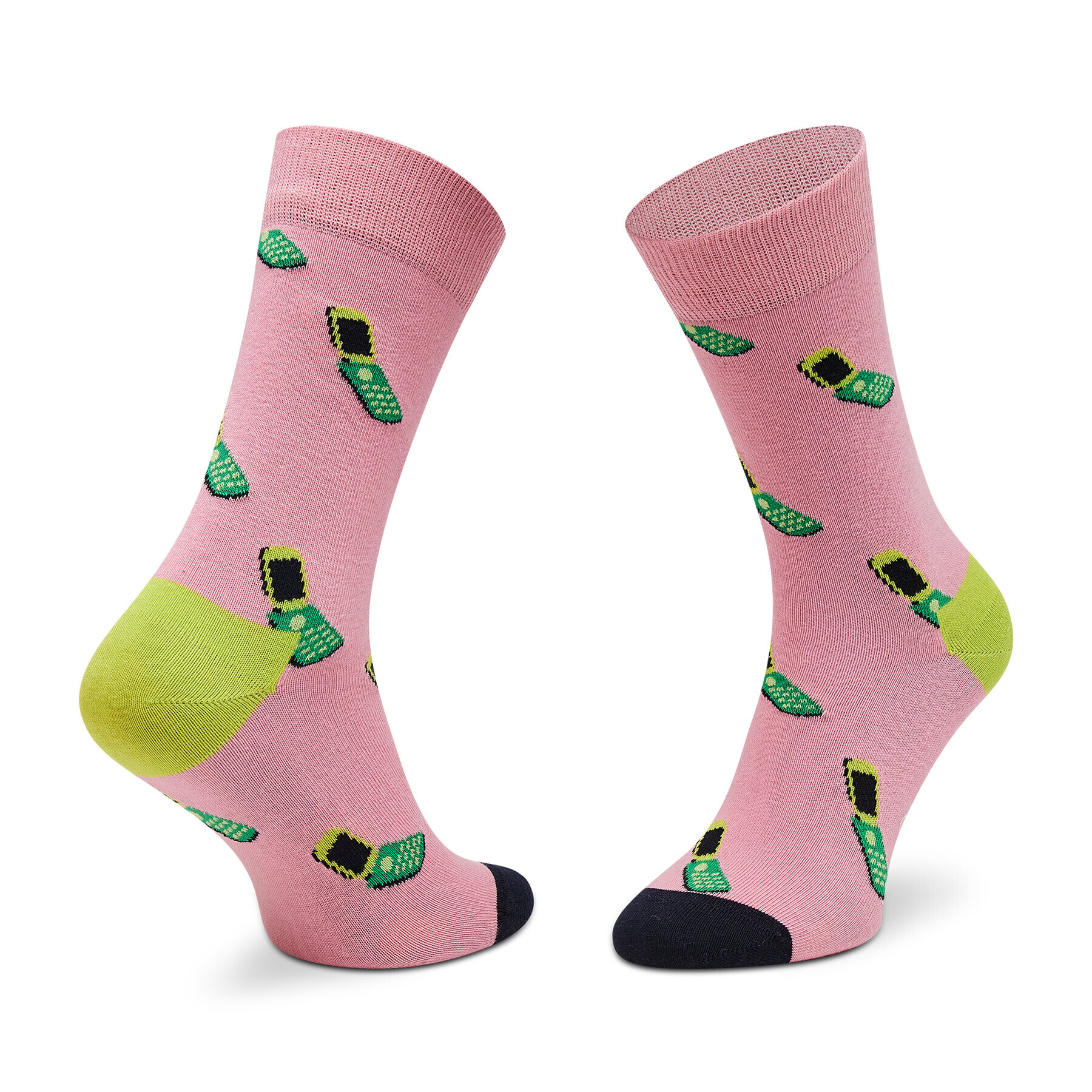 Happy Socks Șosete Înalte Unisex CMM01-3300 Roz - Pled.ro