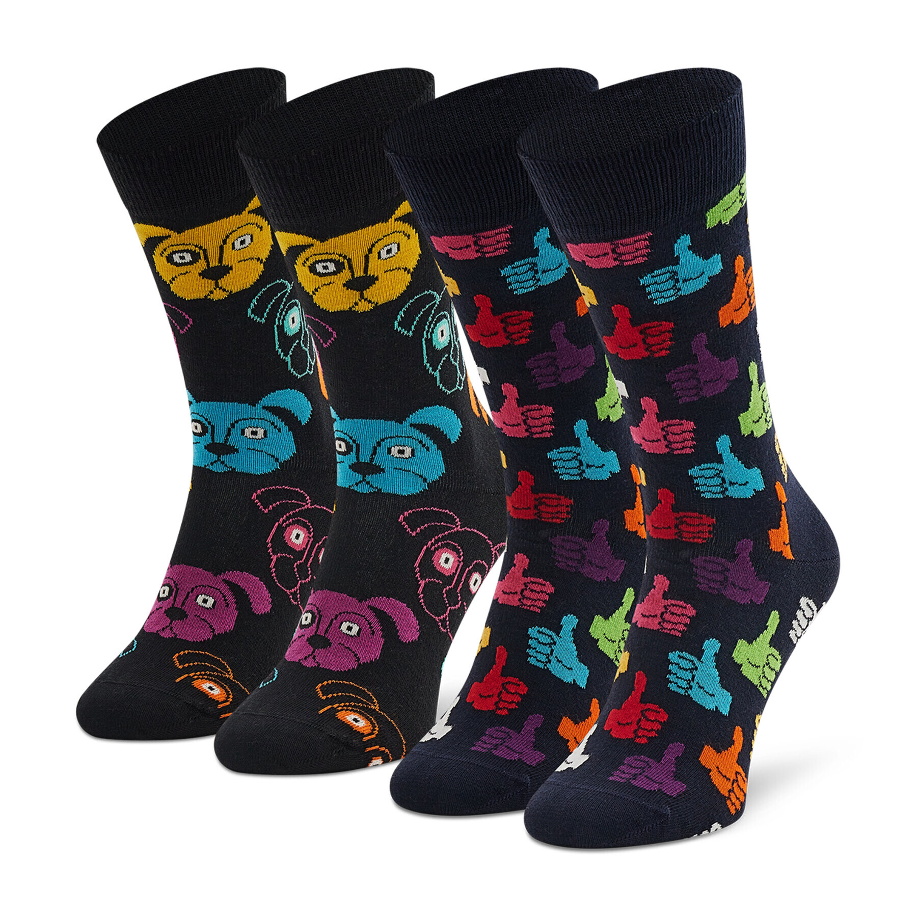 Happy Socks Șosete Înalte Unisex DOG02-9050 Colorat - Pled.ro