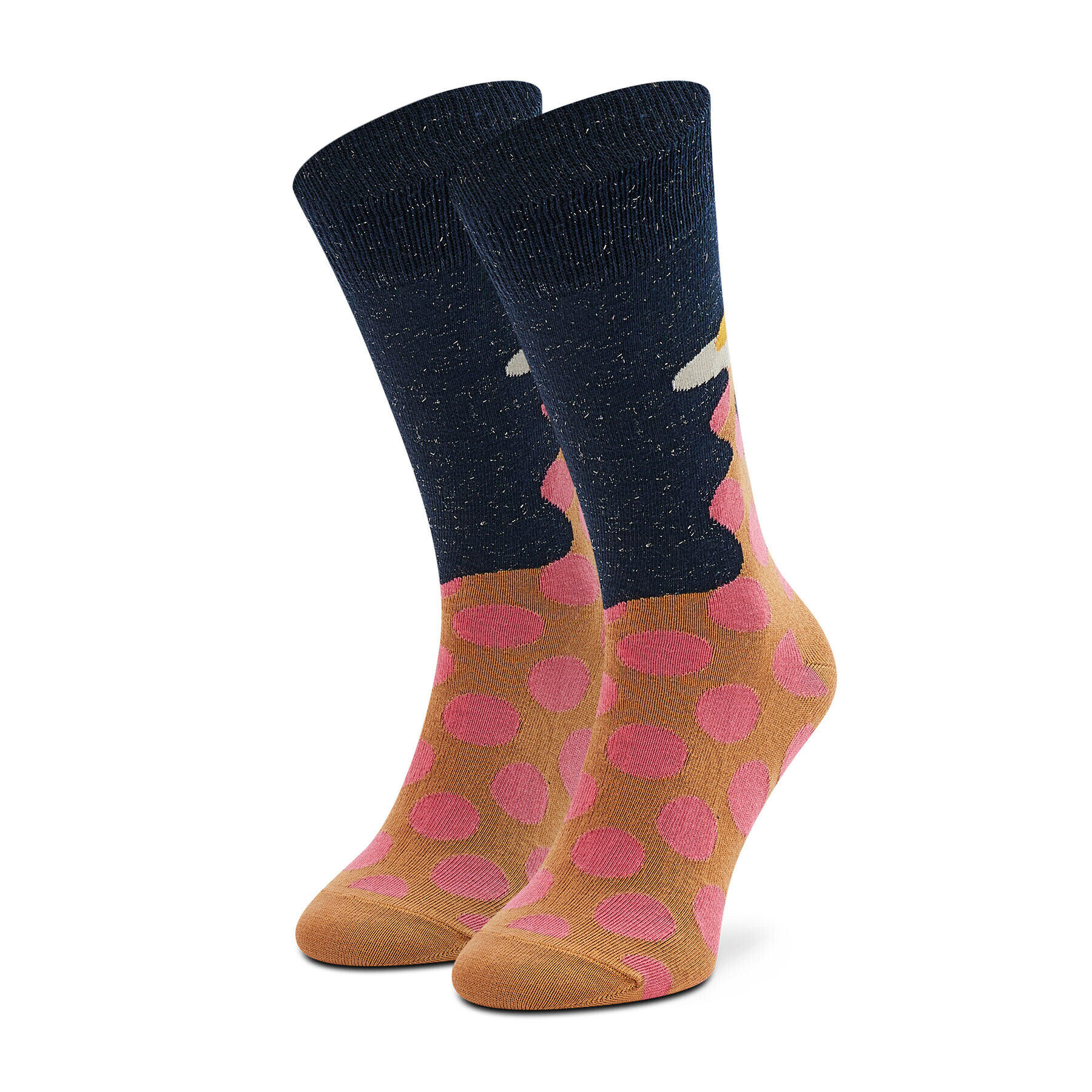 Happy Socks Șosete Înalte Unisex EGG01-6300 Colorat - Pled.ro