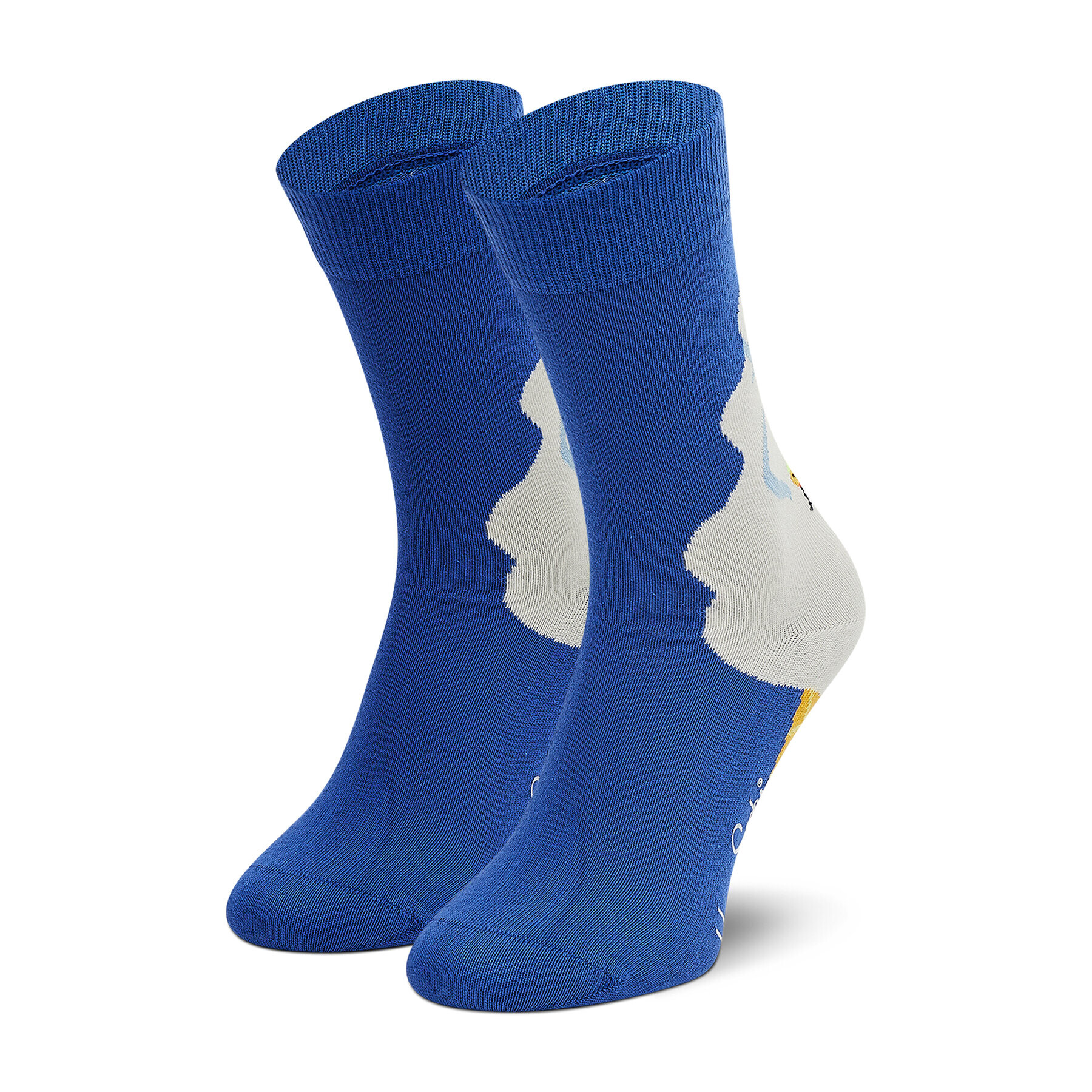 Happy Socks Șosete Înalte Unisex IIB01-6500 Bleumarin - Pled.ro