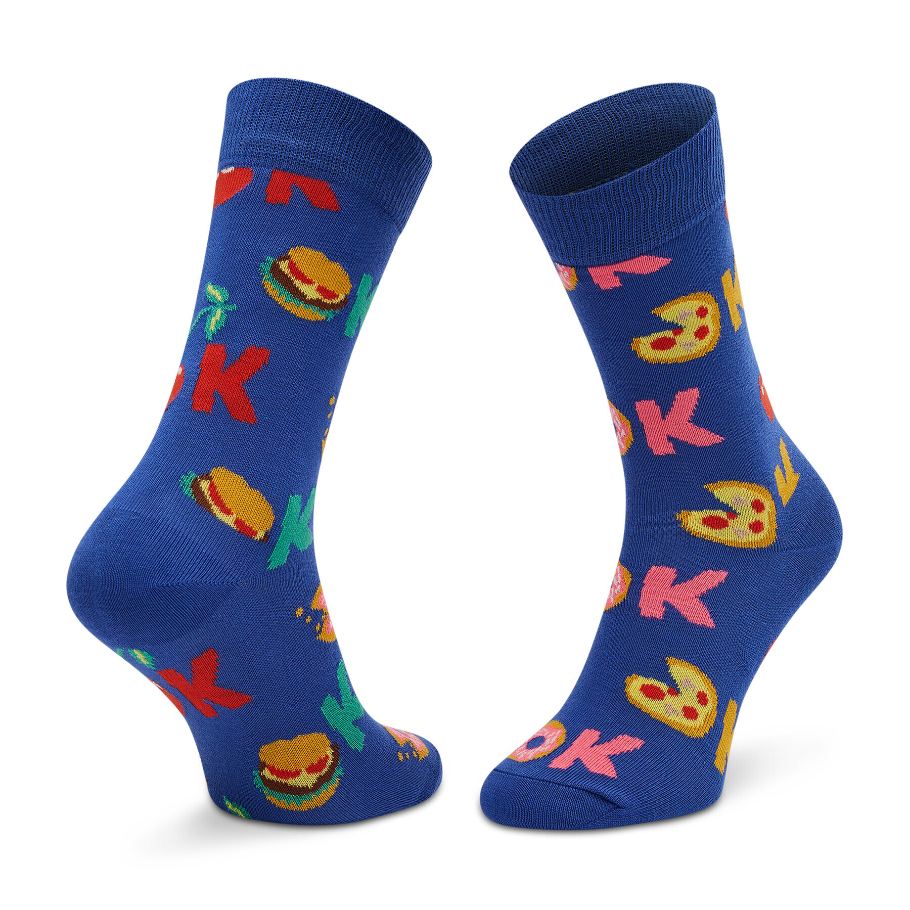 Happy Socks Șosete Înalte Unisex ITS01-6300 Albastru - Pled.ro