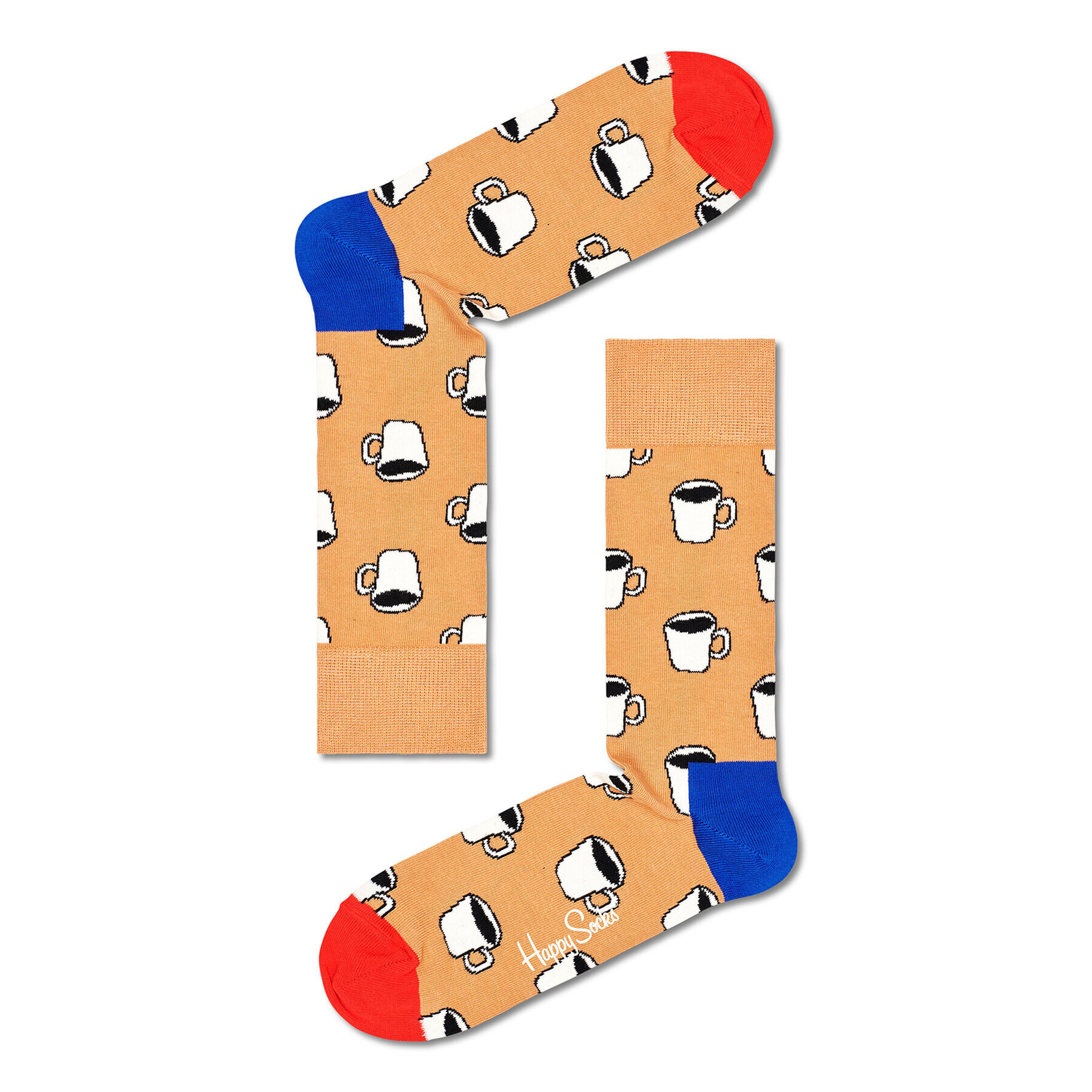 Happy Socks Șosete Înalte Unisex MCT01-8300 Maro - Pled.ro