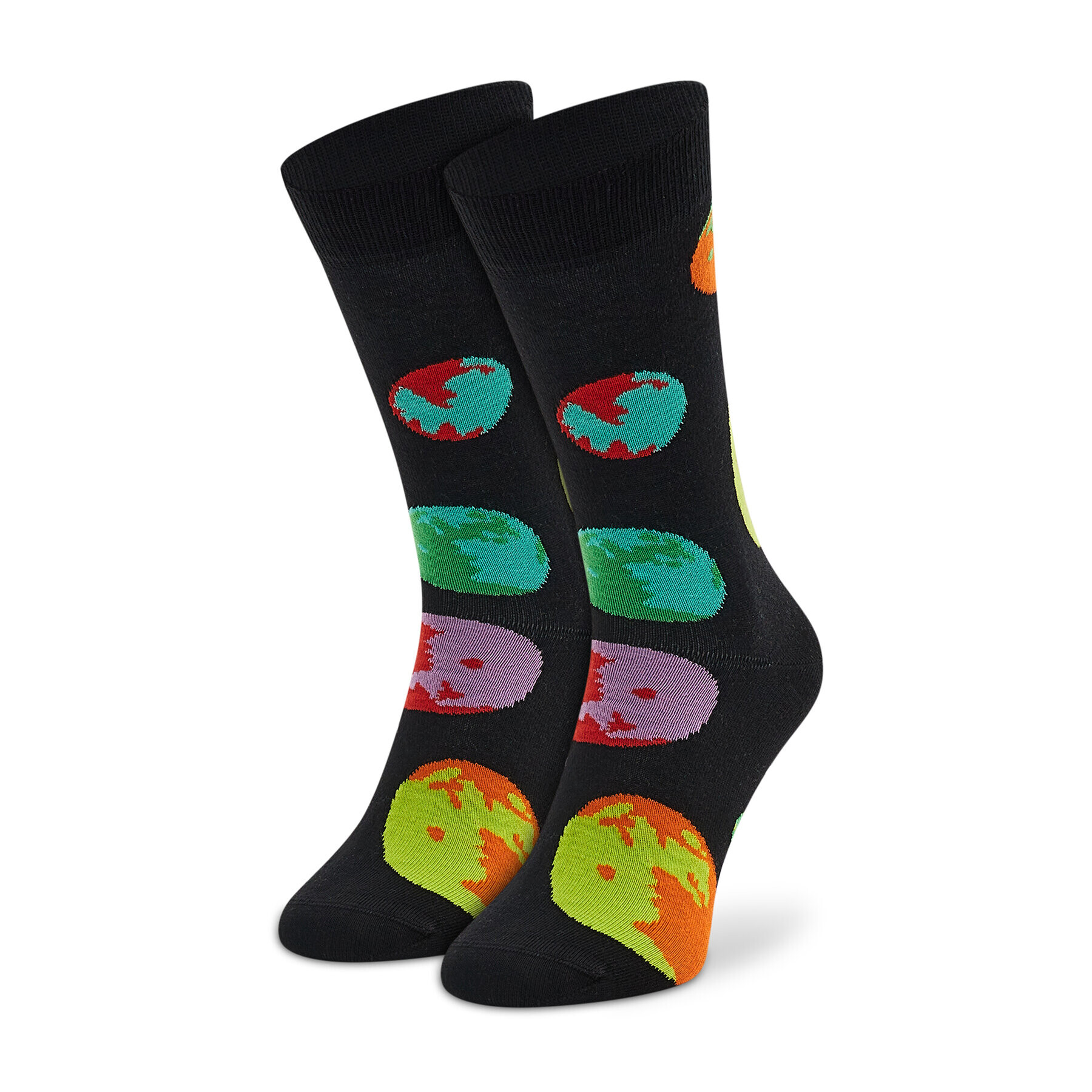 Happy Socks Șosete Înalte Unisex MOS01-9300 Negru - Pled.ro