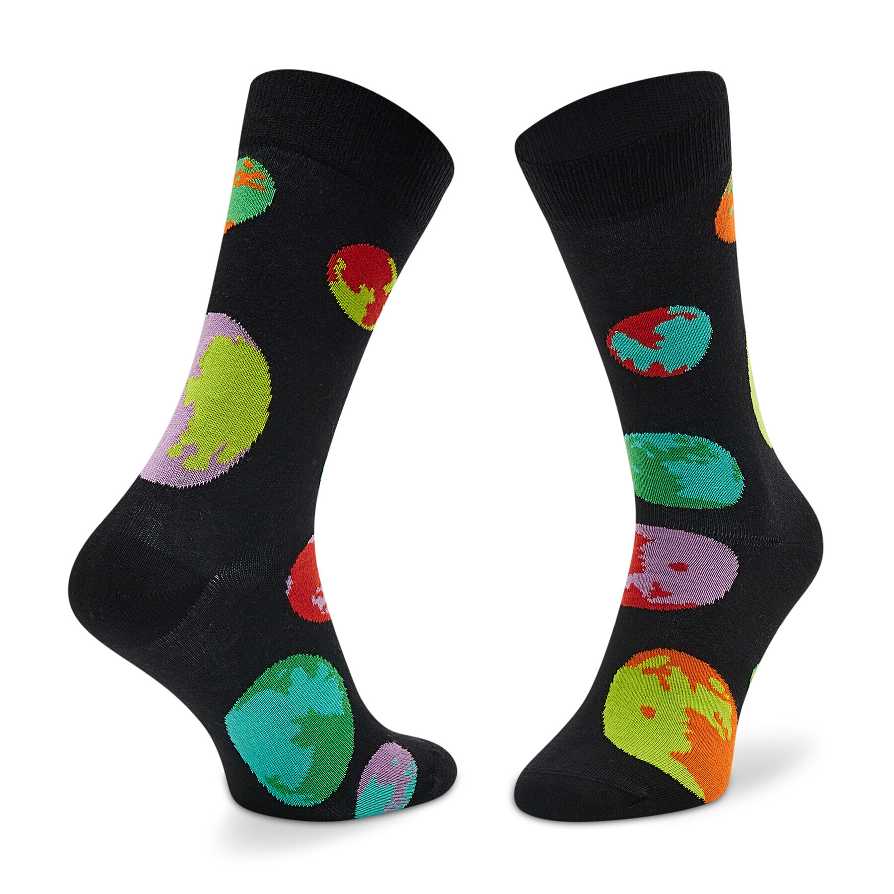 Happy Socks Șosete Înalte Unisex MOS01-9300 Negru - Pled.ro