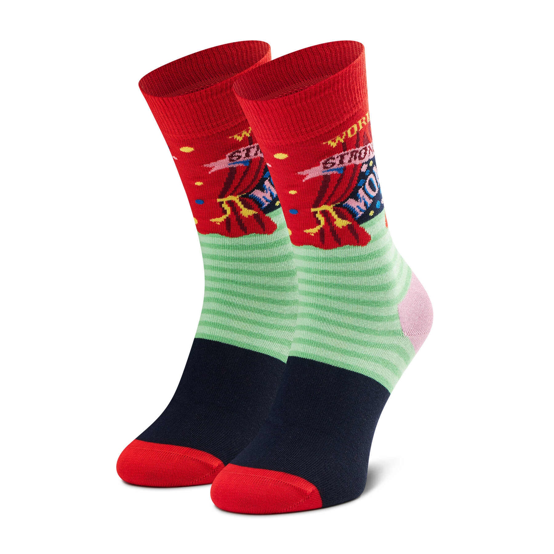 Happy Socks Șosete Înalte Unisex WSM01-4300 Colorat - Pled.ro