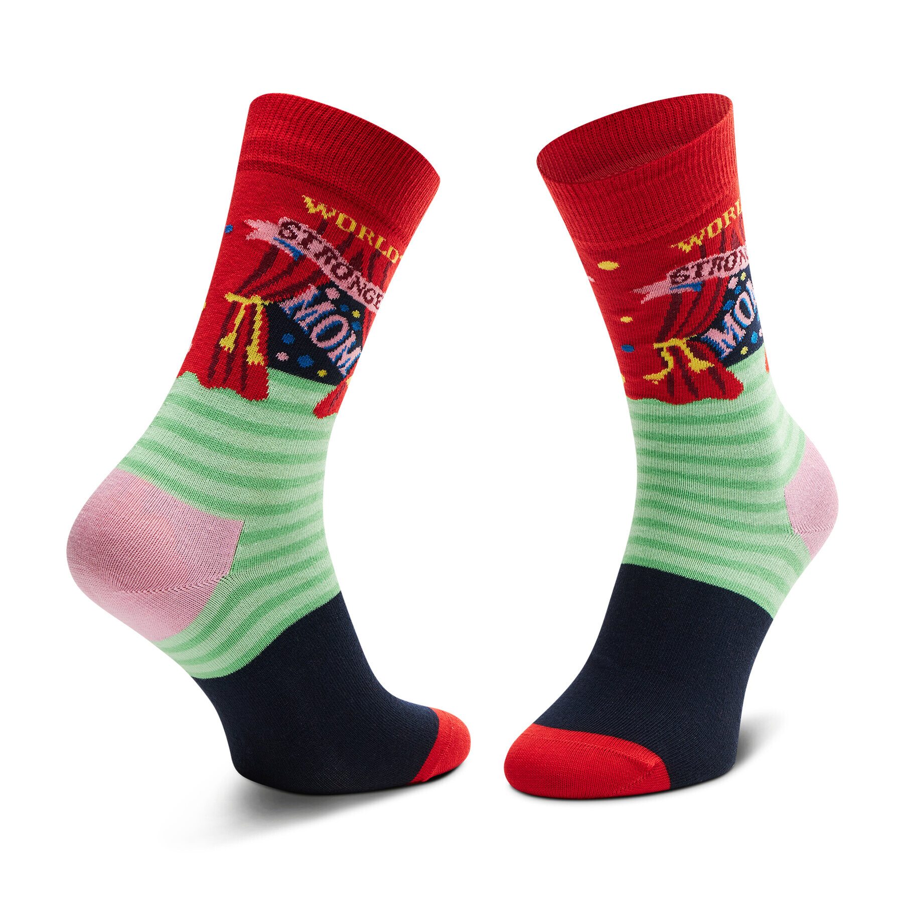 Happy Socks Șosete Înalte Unisex WSM01-4300 Colorat - Pled.ro