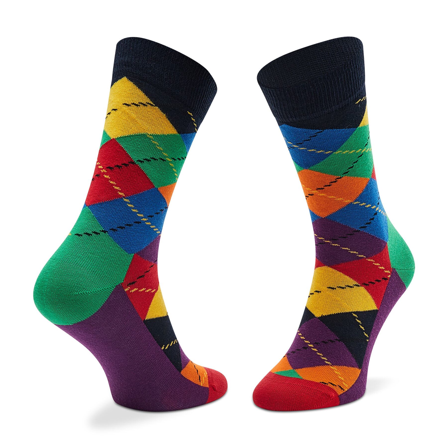 Happy Socks Șosete Înalte Unisex XMIX09-6050 Colorat - Pled.ro