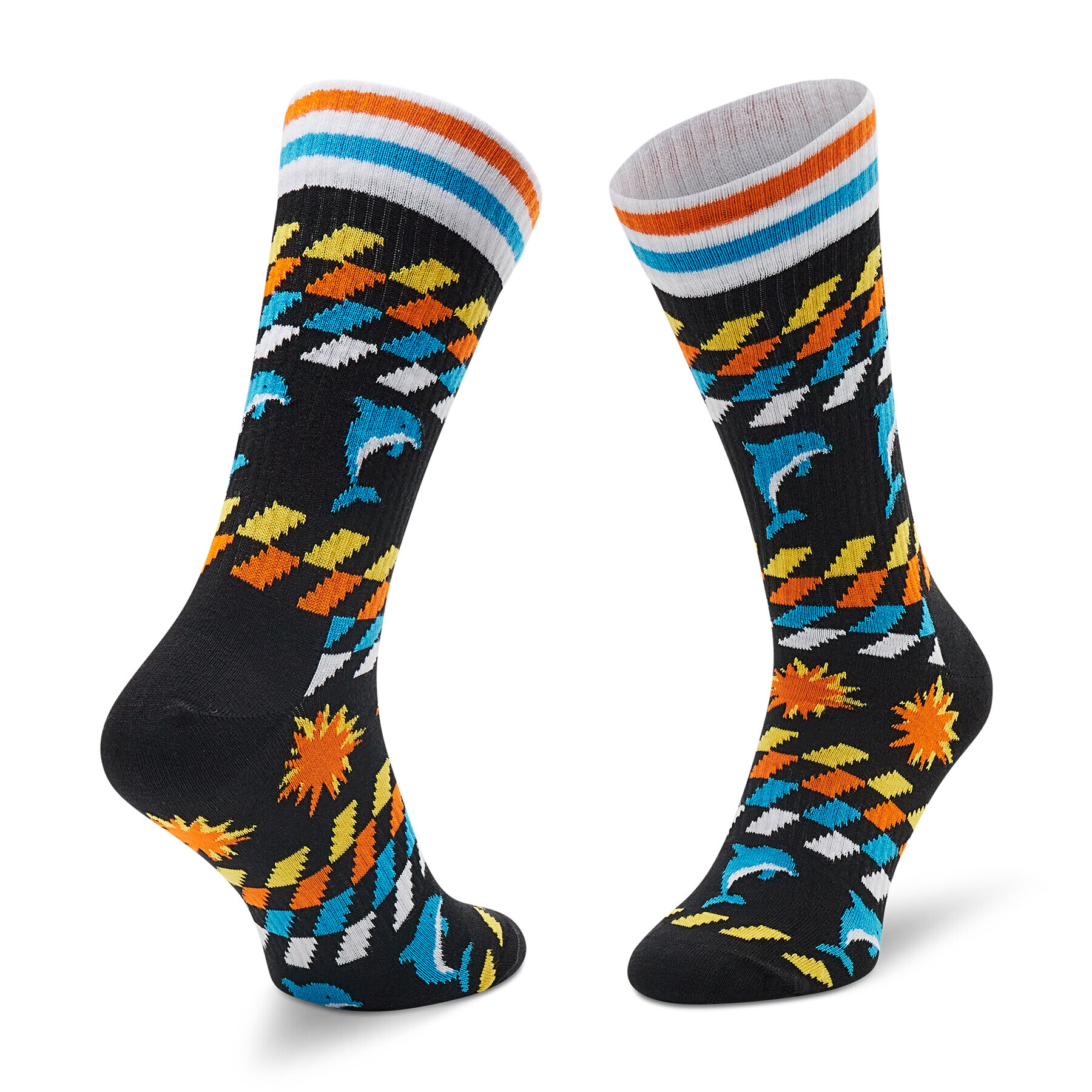 Happy Socks Șosete Lungi pentru Bărbați ATSPE29-9300 Negru - Pled.ro