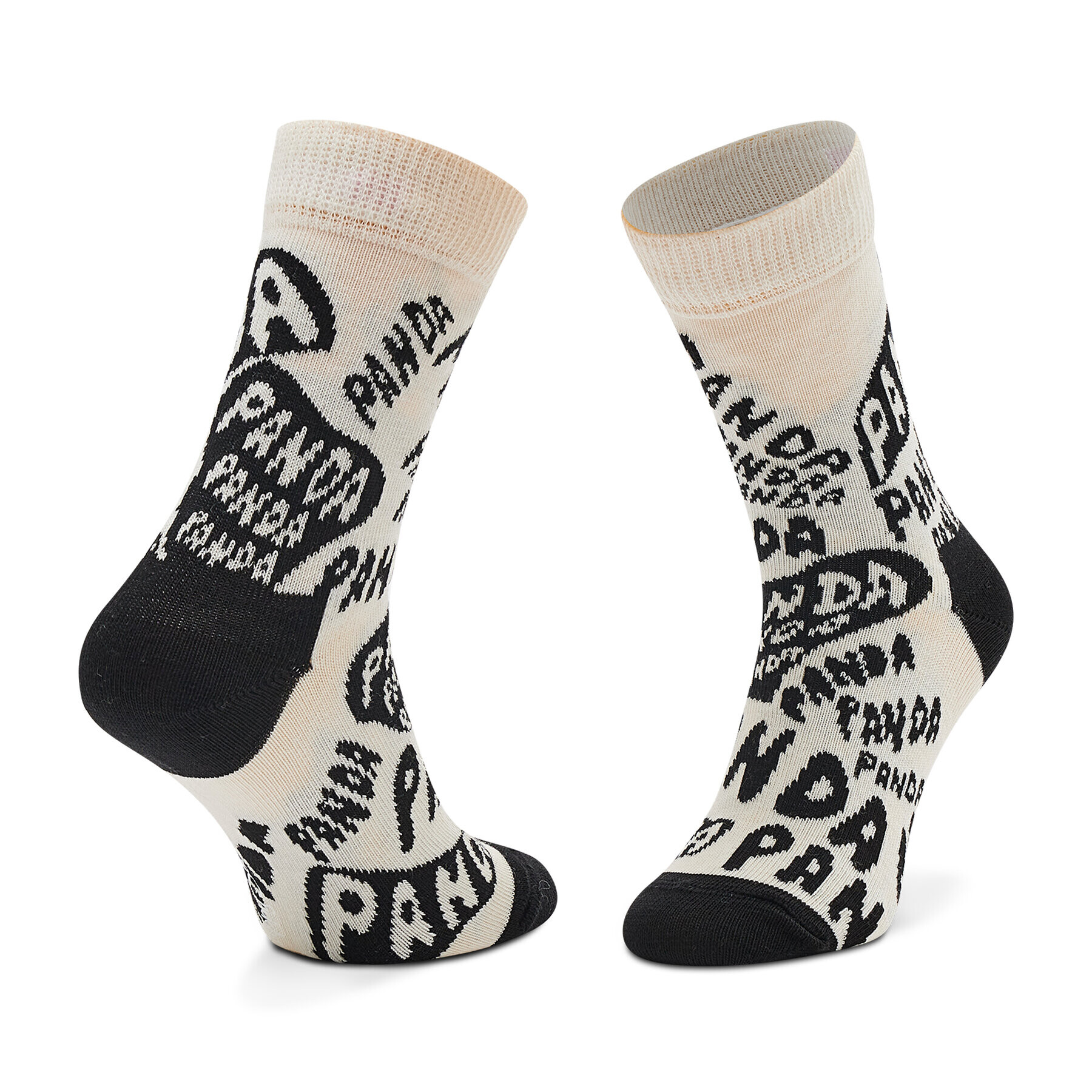 Happy Socks Șosete Lungi pentru Copii KPAN01-1900 Bej - Pled.ro