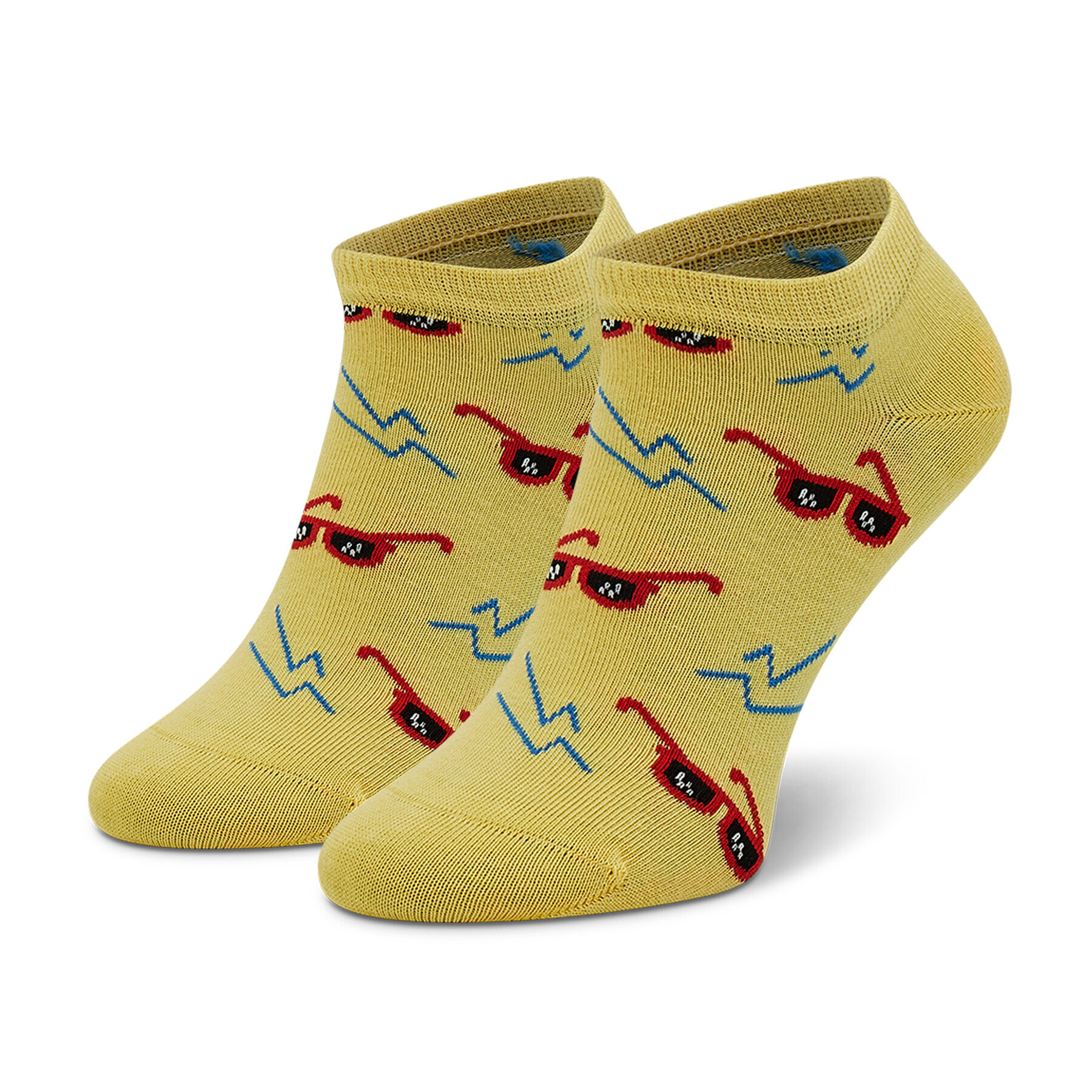 Happy Socks Șosete Medii Unisex SND05-2000 Galben - Pled.ro