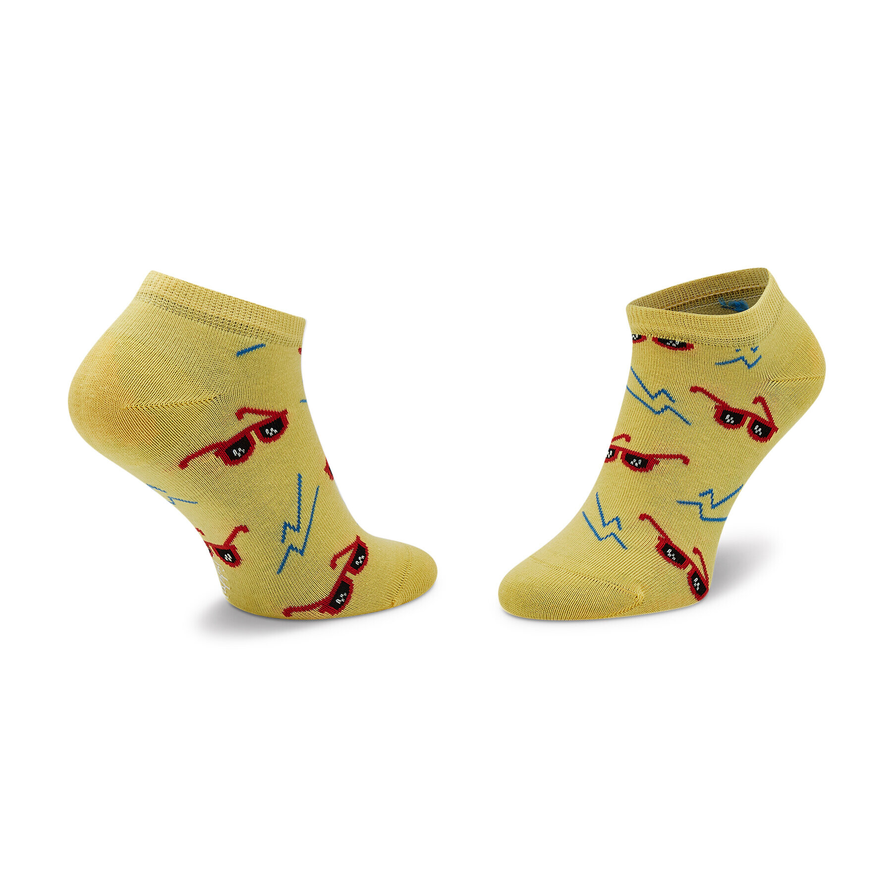 Happy Socks Șosete Medii Unisex SND05-2000 Galben - Pled.ro