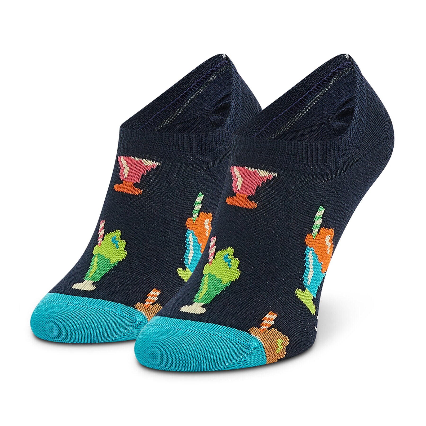 Happy Socks Șosete Scurte Unisex MSS38-6300 Bleumarin - Pled.ro