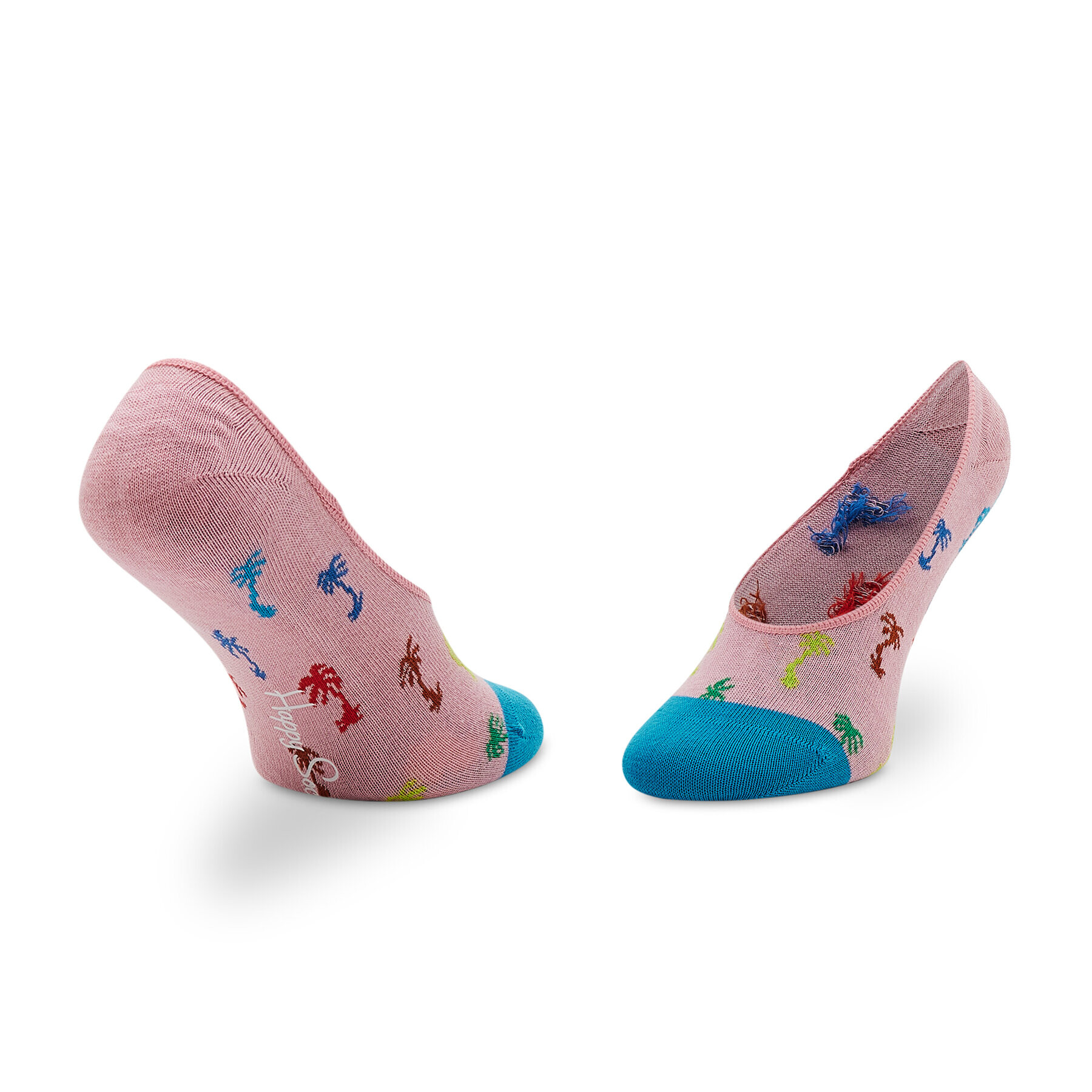 Happy Socks Șosete Scurte Unisex PLM06-3300 Roz - Pled.ro