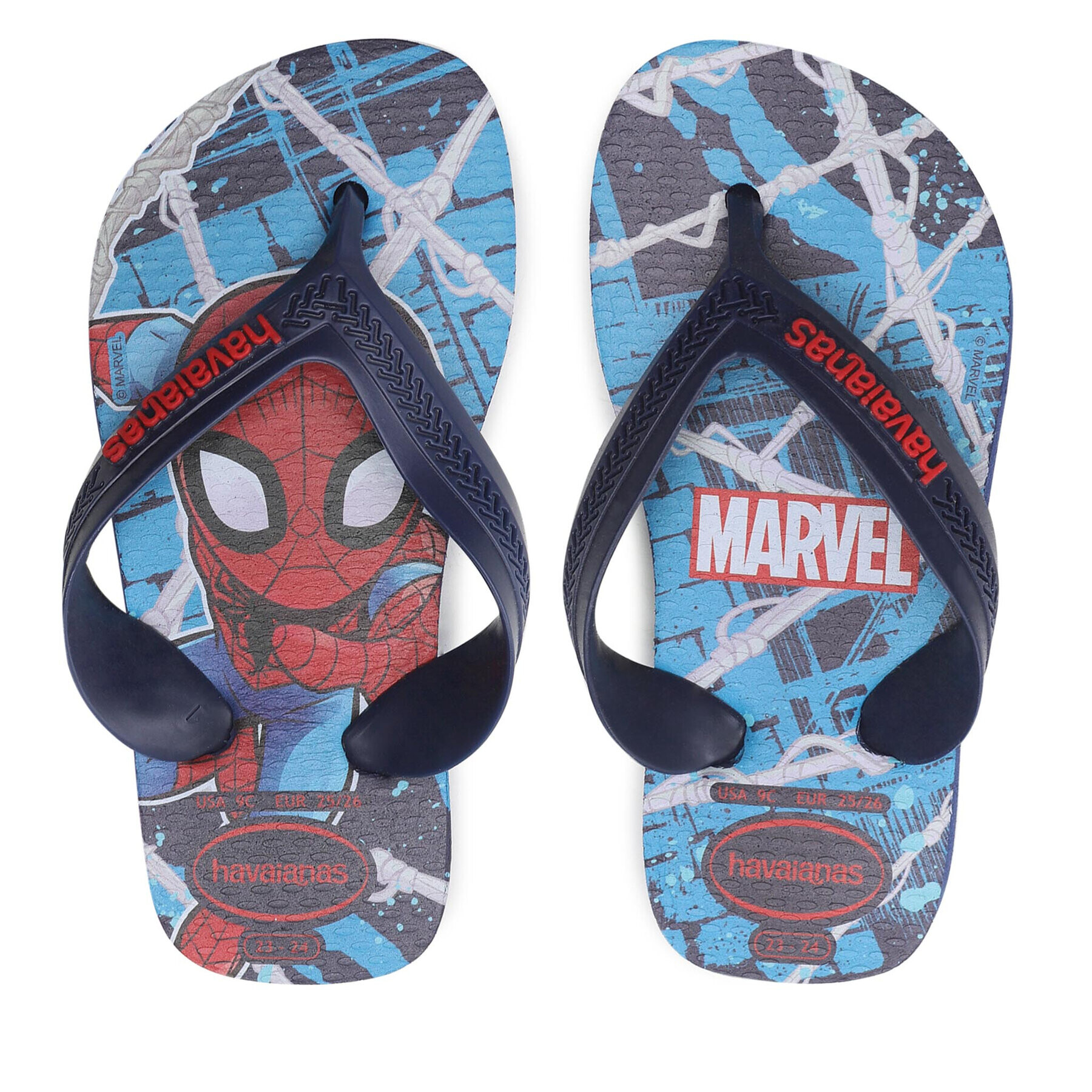 Havaianas Flip flop Kids Max Marvel 41470060555 Bleumarin - Pled.ro